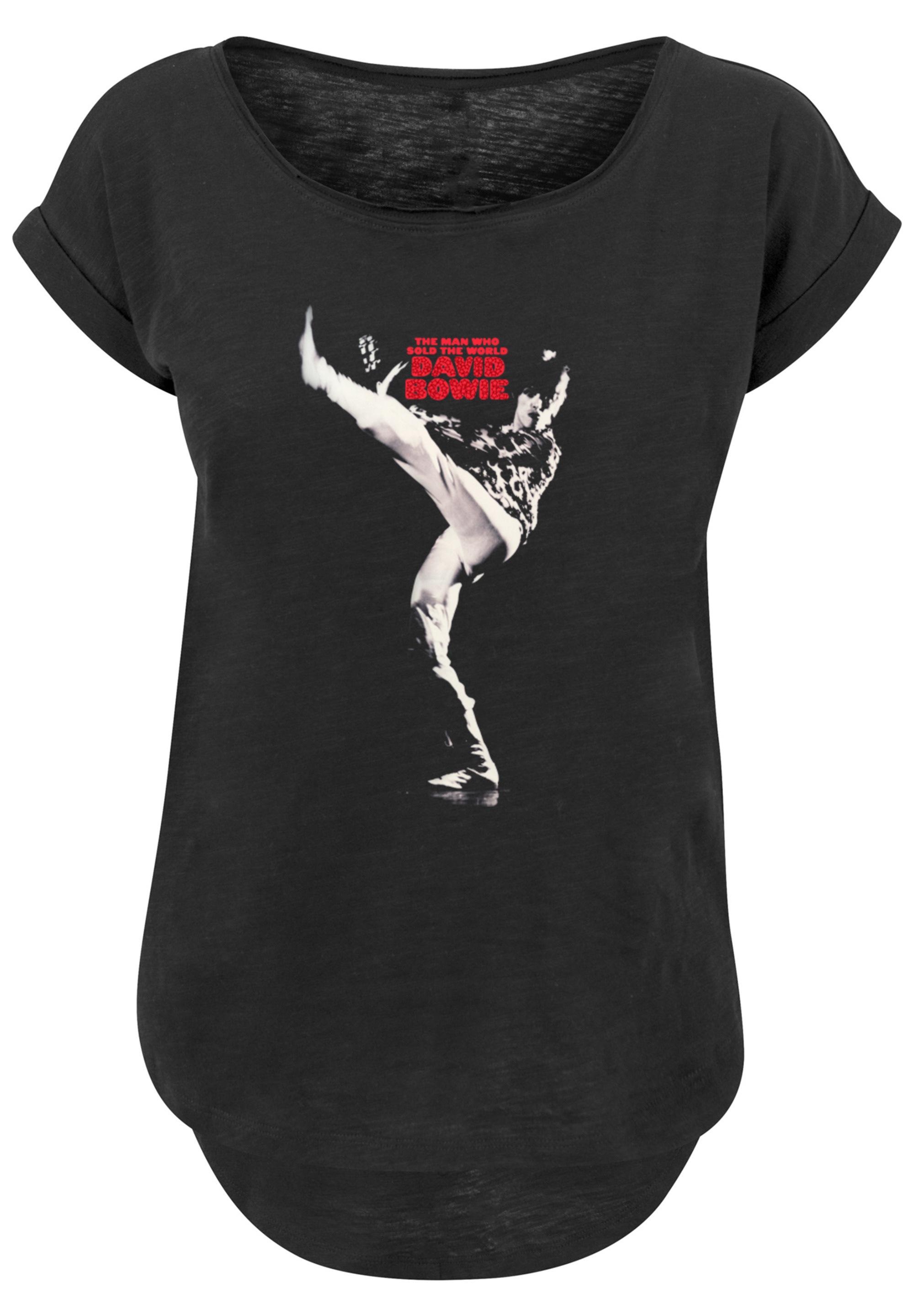 F4NT4STIC T-Shirt »David Bowie The Man Who Sold The World«, Print