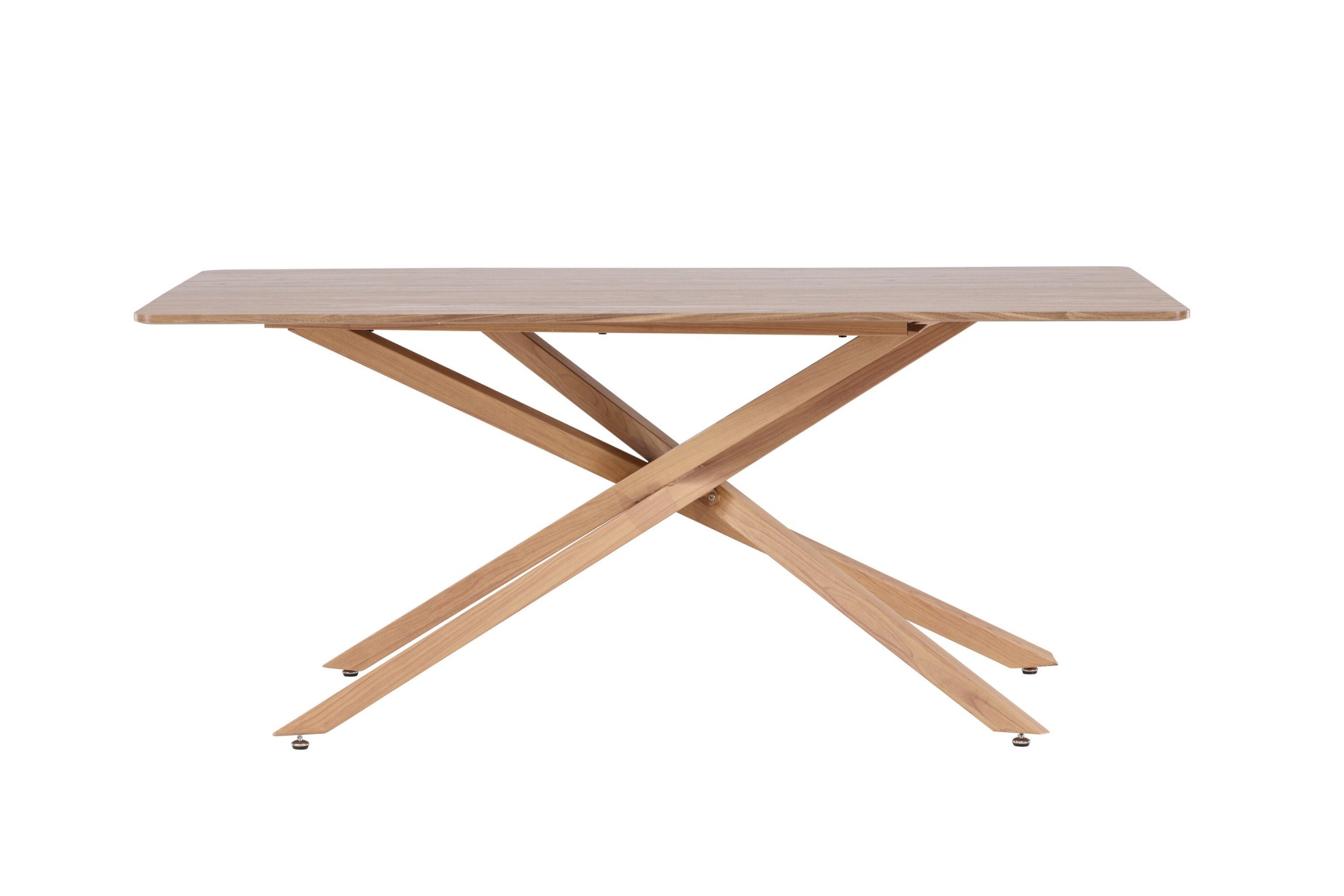 Venture Home Esstisch »Piazza, rechteckiger Esstisch mit Stahlgestell, 180 × 90 cm« Esszimmertisch, MDF, Furnier, Stahlgestell, rechteckig, edel