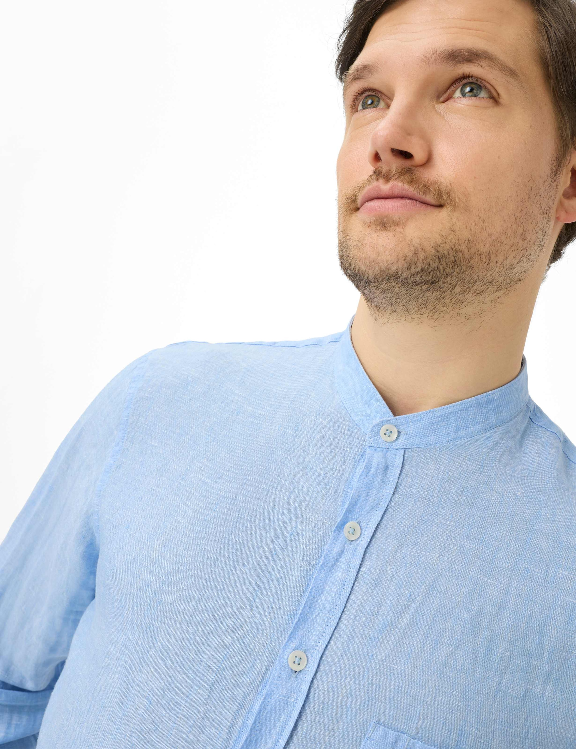 Brax Leinenhemd »Style Herrenhemd«
