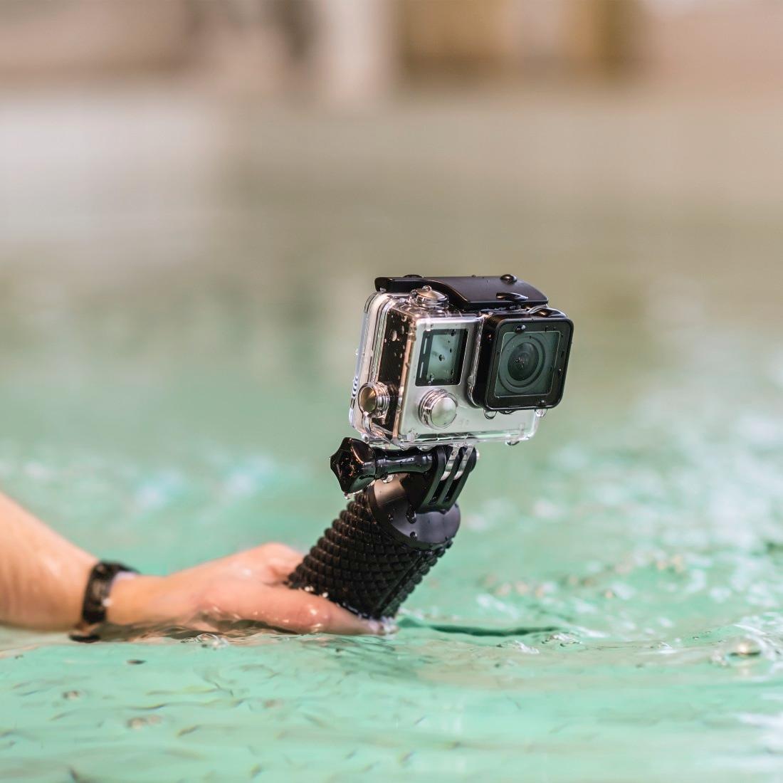 Hama Kamerahalterung »Hama Schwimmgriff "2in1", Schwarz«, Gewinde/Anschluss: GoPro
Geeignet für: ActionCam