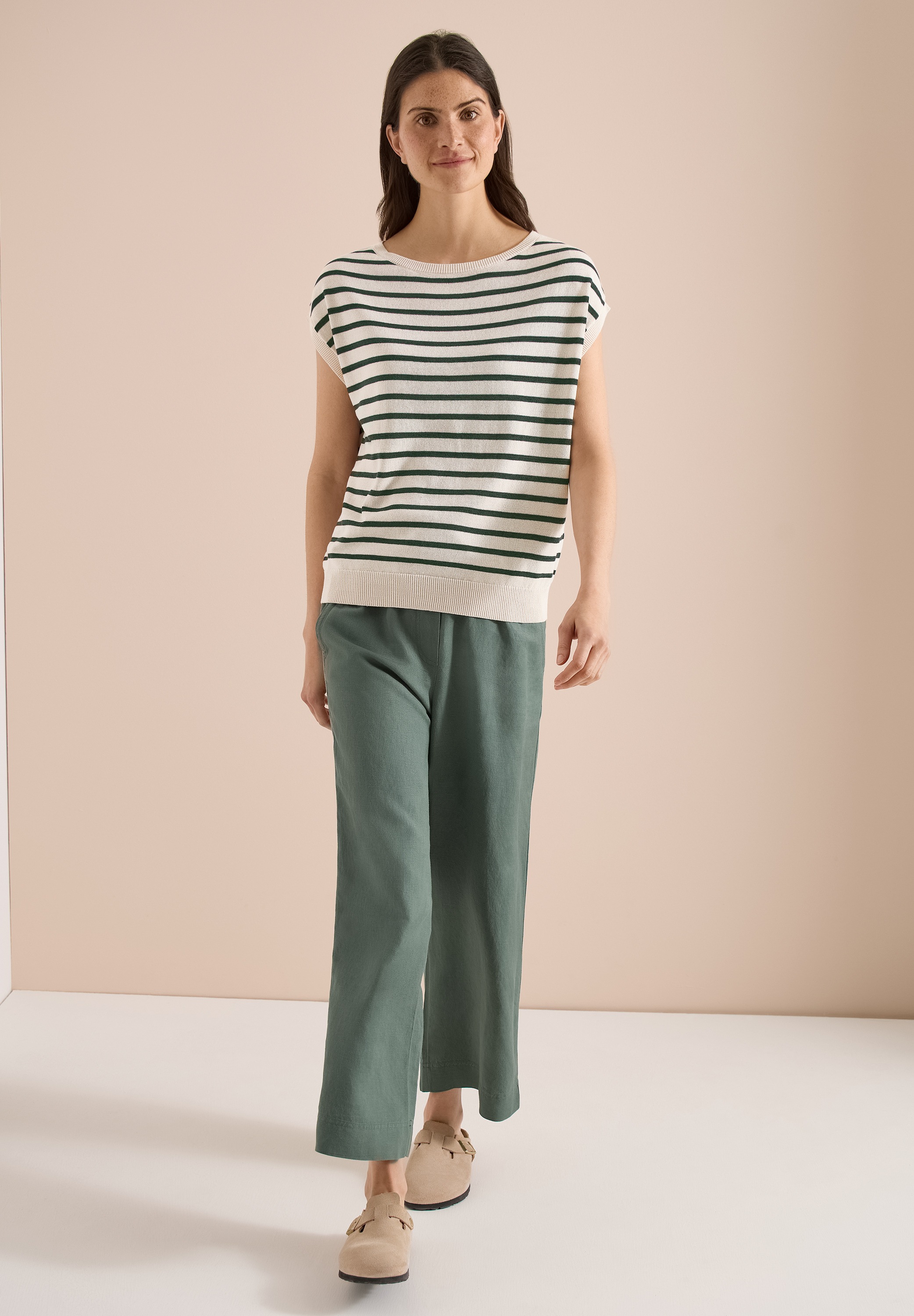 Cecil Pullunder im Streifendesign