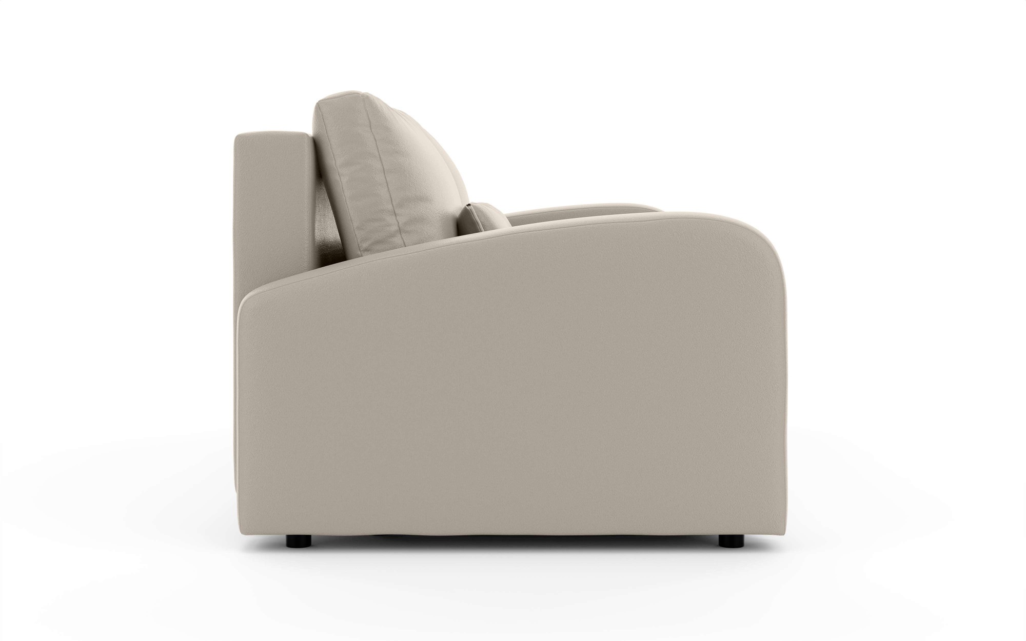 INOSIGN 3-Sitzer »JIGGS wahlweise Schlafsofa mit Bettkasten, Maße B/H/T: 228/96/110 cm«, Sofa mit Wellenunterfederung, enthält 2 Rückenkissen und 2 Zierkissen