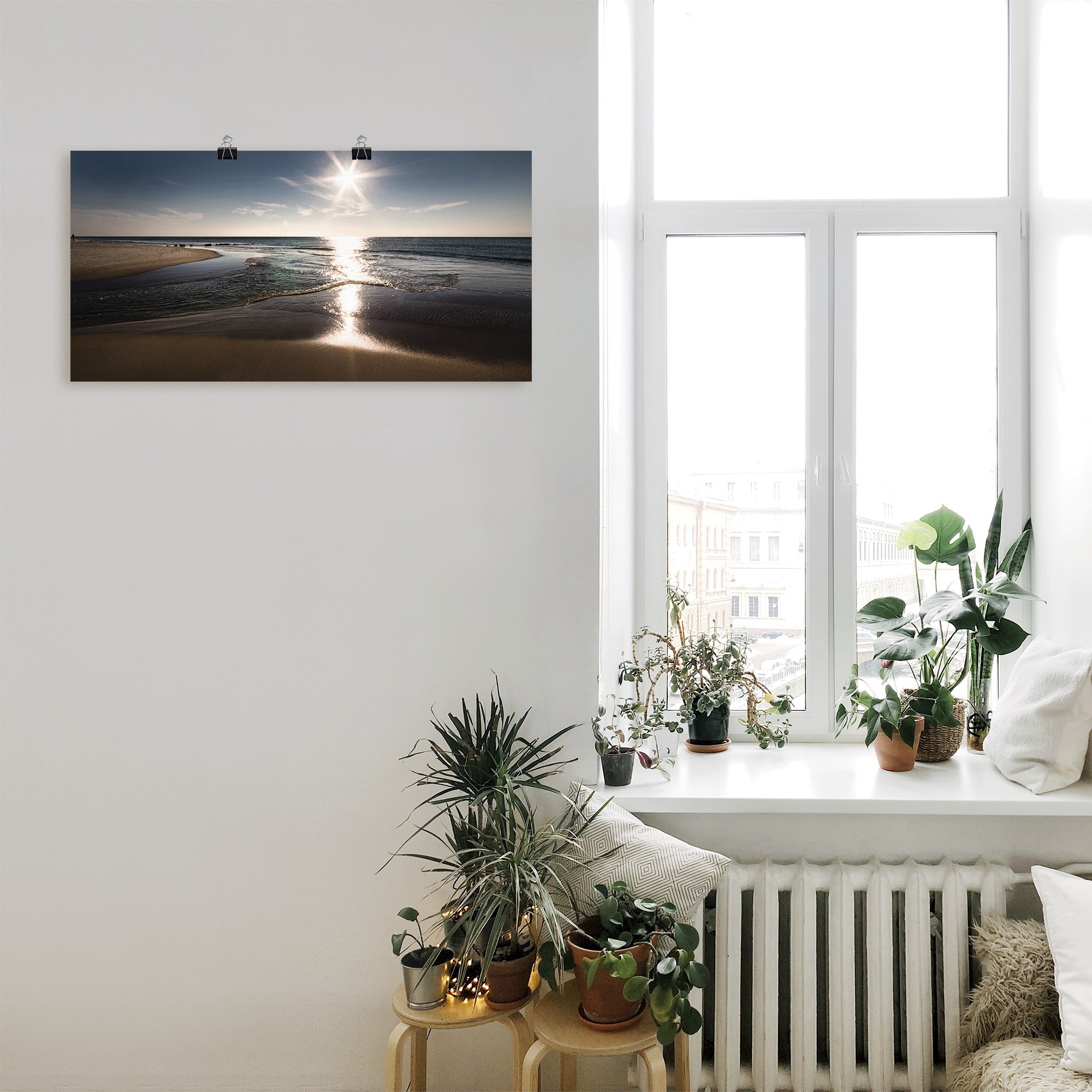 Artland Wandbild »Sylt IV«, Strand, (1 St.), als Leinwandbild, Poster, Wandaufkleber in verschied. Größen