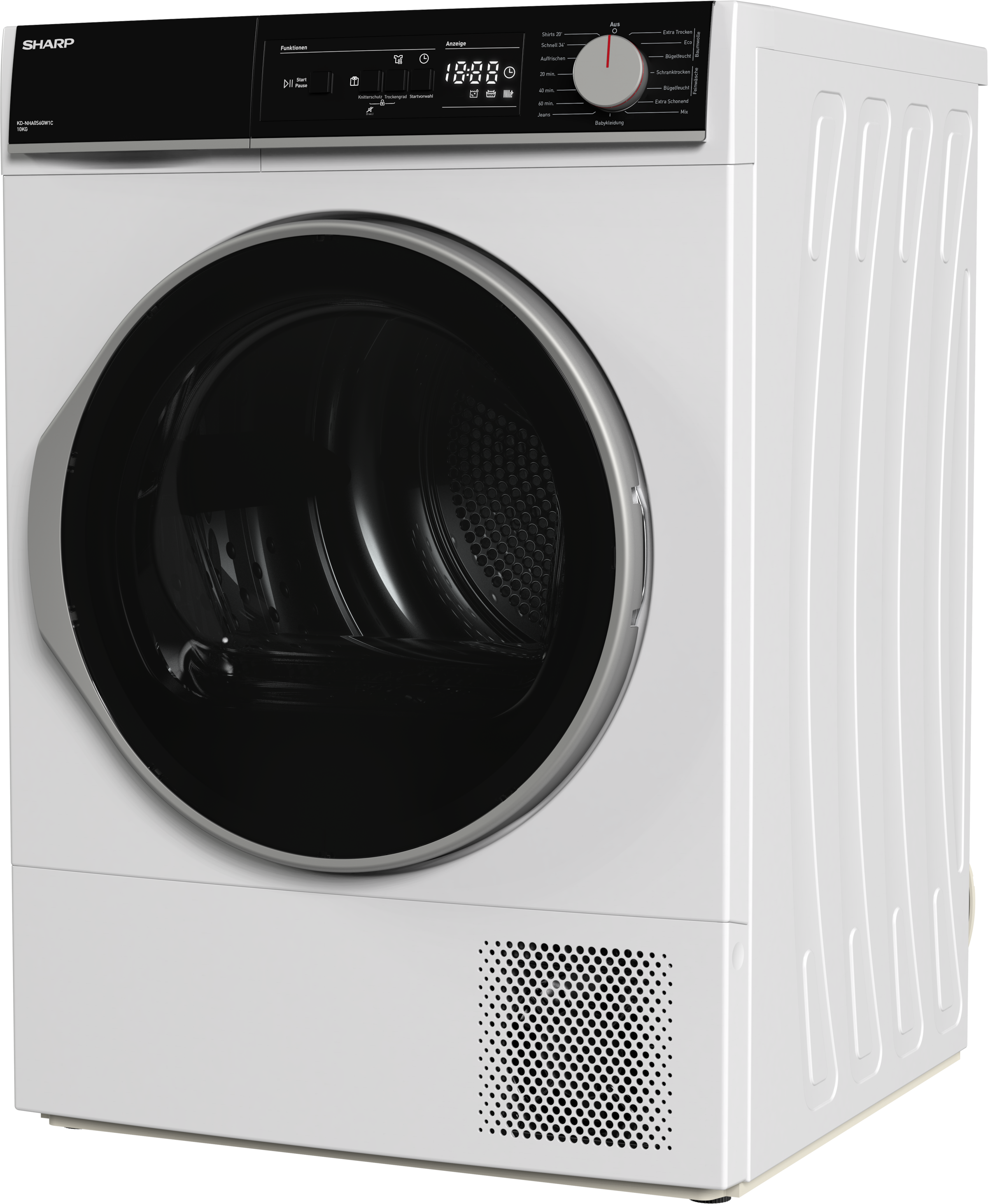 Sharp Wärmepumpentrockner »KD-NHA0S6GW1C-DE«