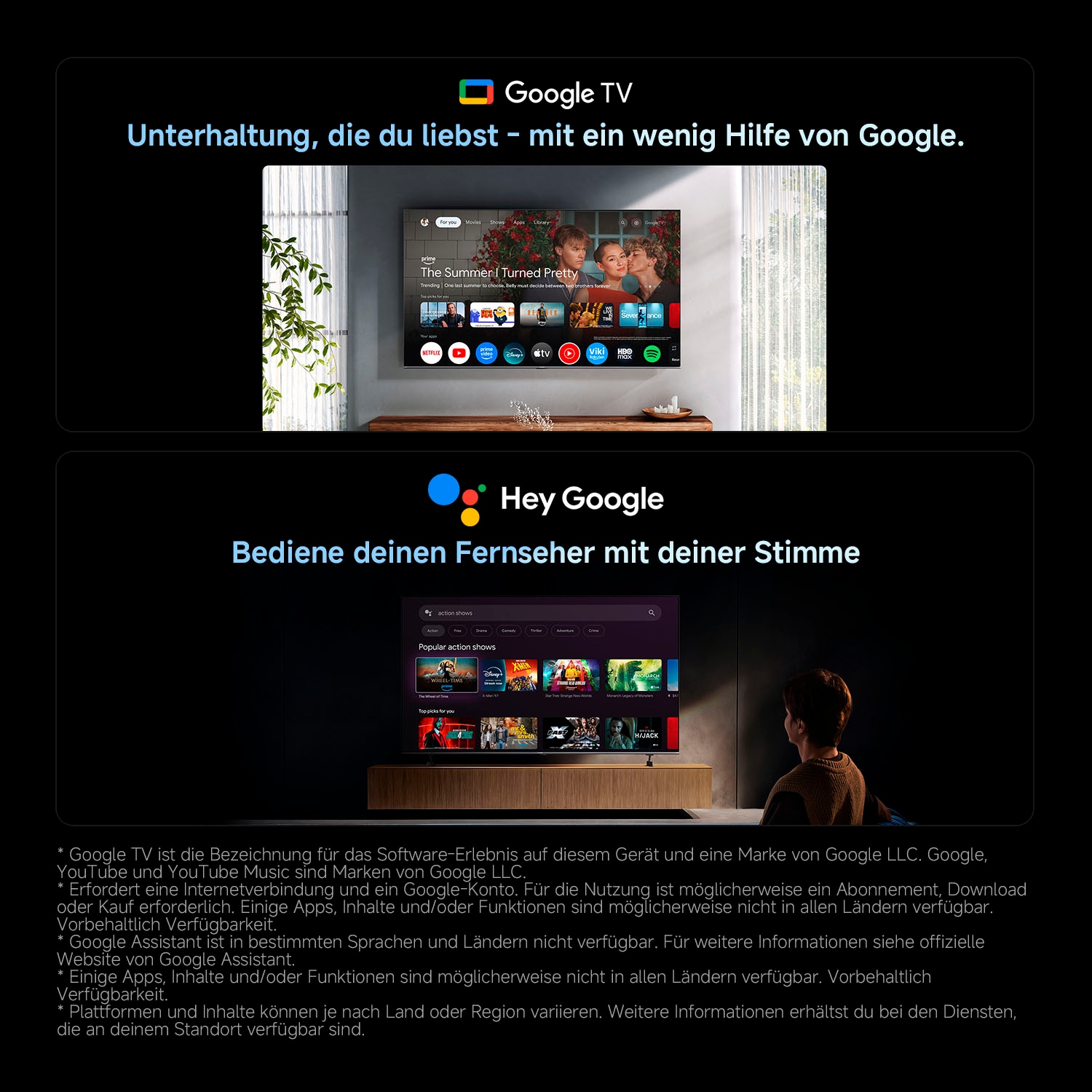 Xiaomi QLED Mini LED-Fernseher »L55MB-SEU« 138 cm/55 ″ Smart-TV Xiaomi TV S Pro Mini LED 55 (2026)