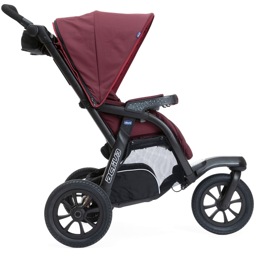 Chicco Kombi-Kinderwagen »Trio-System Activ3 Top, Burgund«, 15 kg