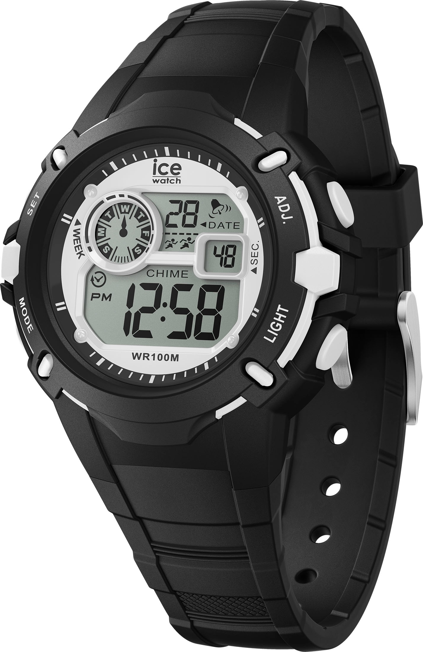 Chronograph »ICE digit explorer - Small«, Quarzuhr, Armbanduhr, Kinderuhr, digital,...