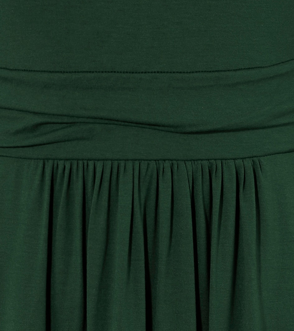 Aniston SELECTED Jerseykleid, mit gerafftem Taillenbund; unifarben
