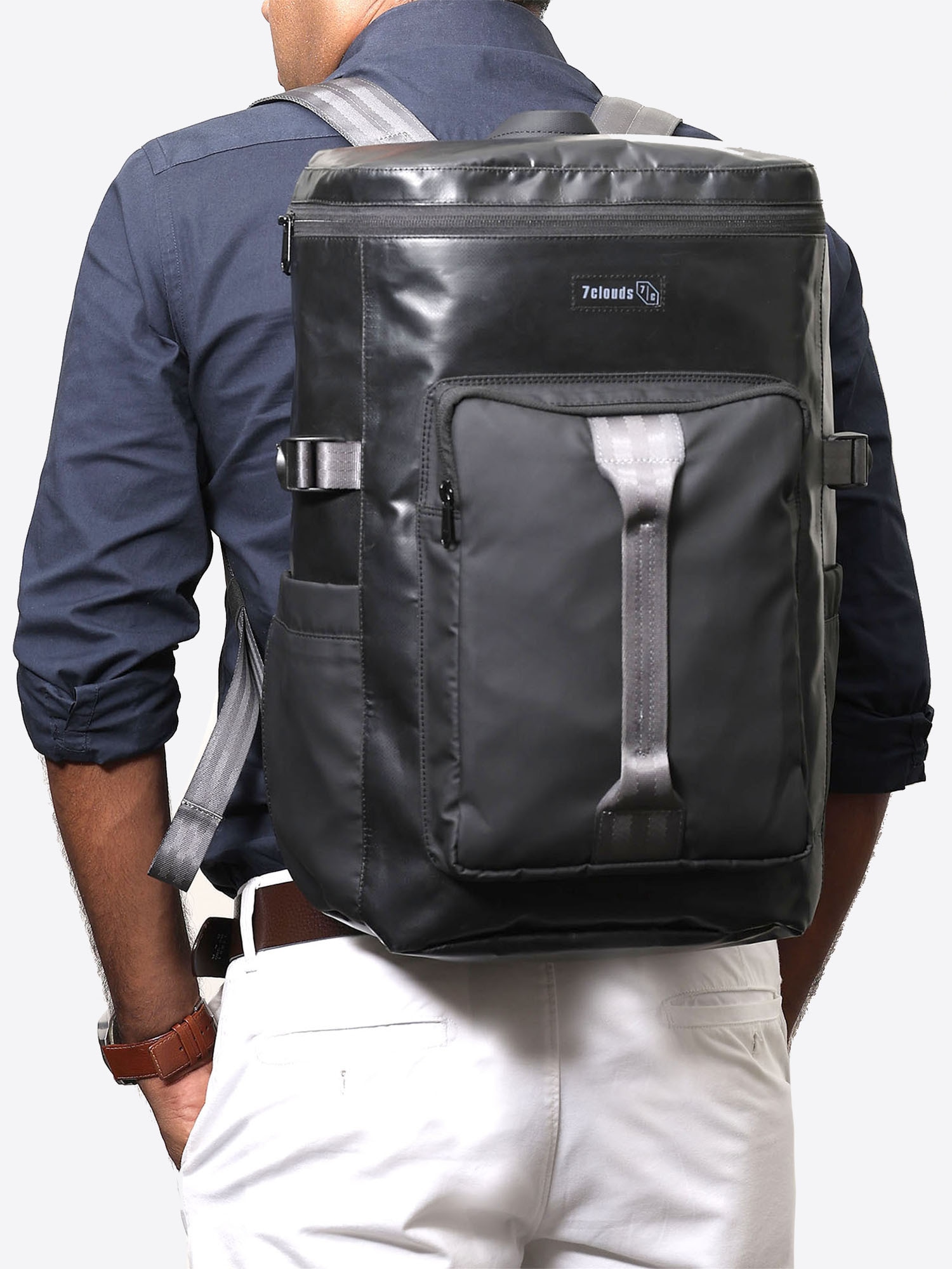 7clouds Laptoprucksack »Heloy 7.1«, mit recyceltem PET