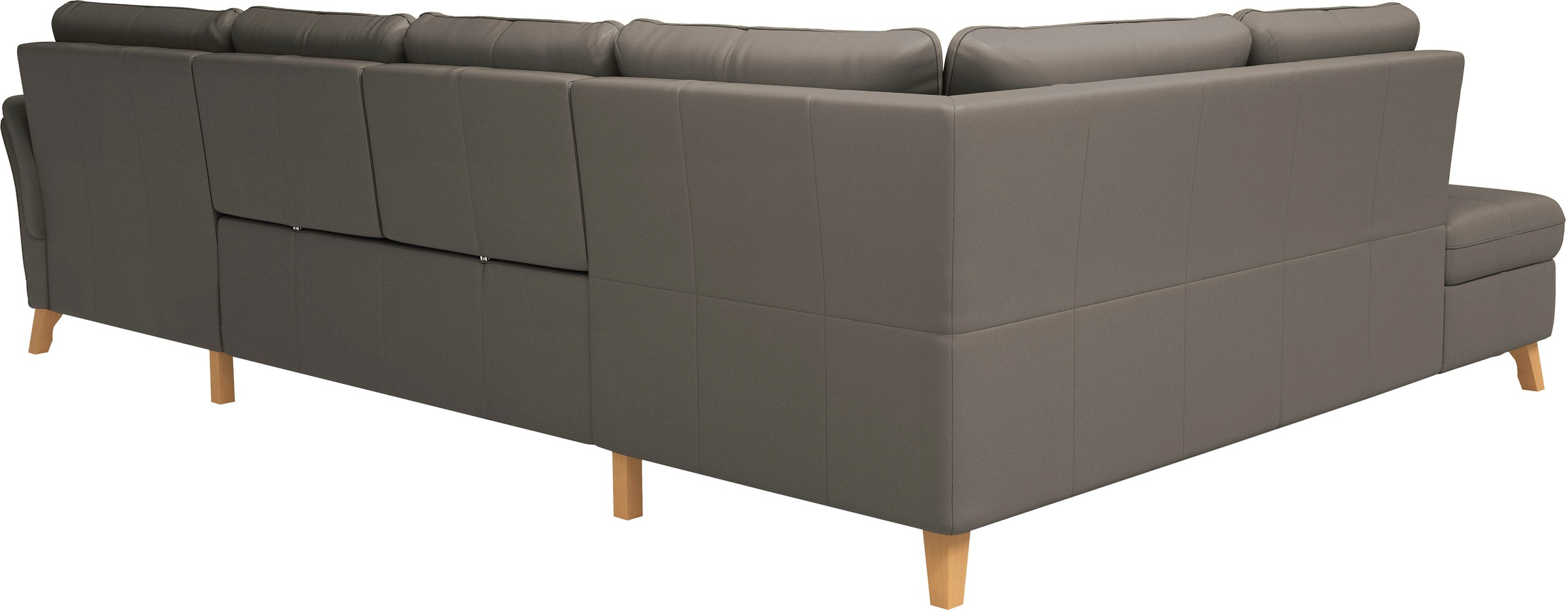 sit&more Wohnlandschaft »Göteborg«, inkl. Sitztiefenverstellung, wahlweise mit Bettfunktion & Bettkasten