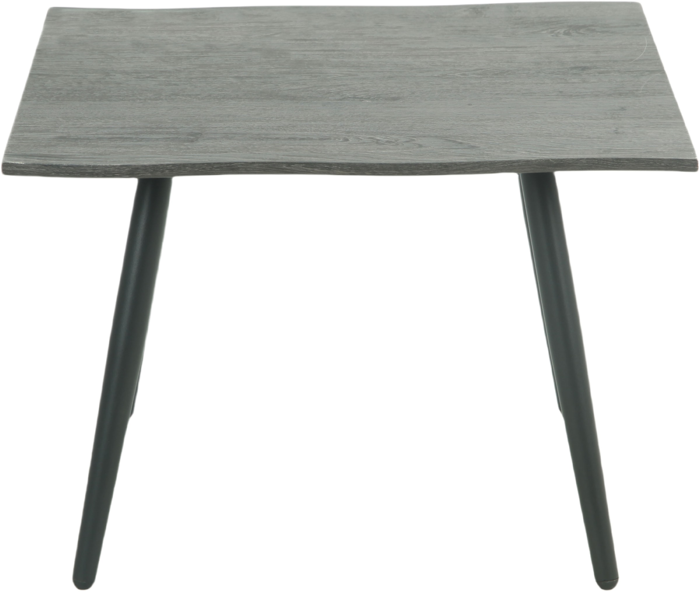 HELA Couchtisch "ZÜRICH", Baumkantenoptik,Vierfuß,quadratisch,60 x 60 cm günstig online kaufen