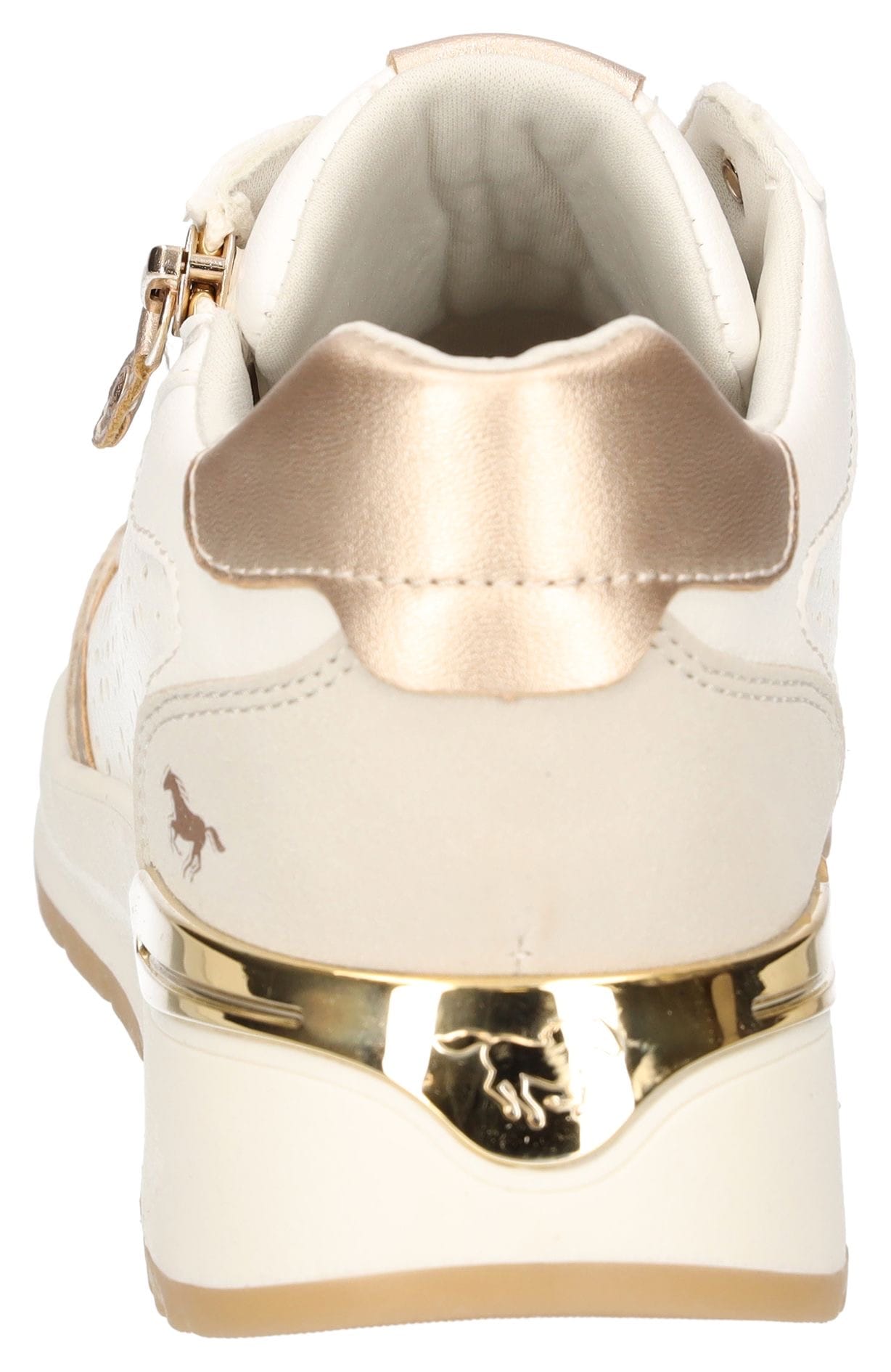 Mustang Shoes Sneaker, Runners Sneaker, Plateausneaker mit Außenreißverschluss