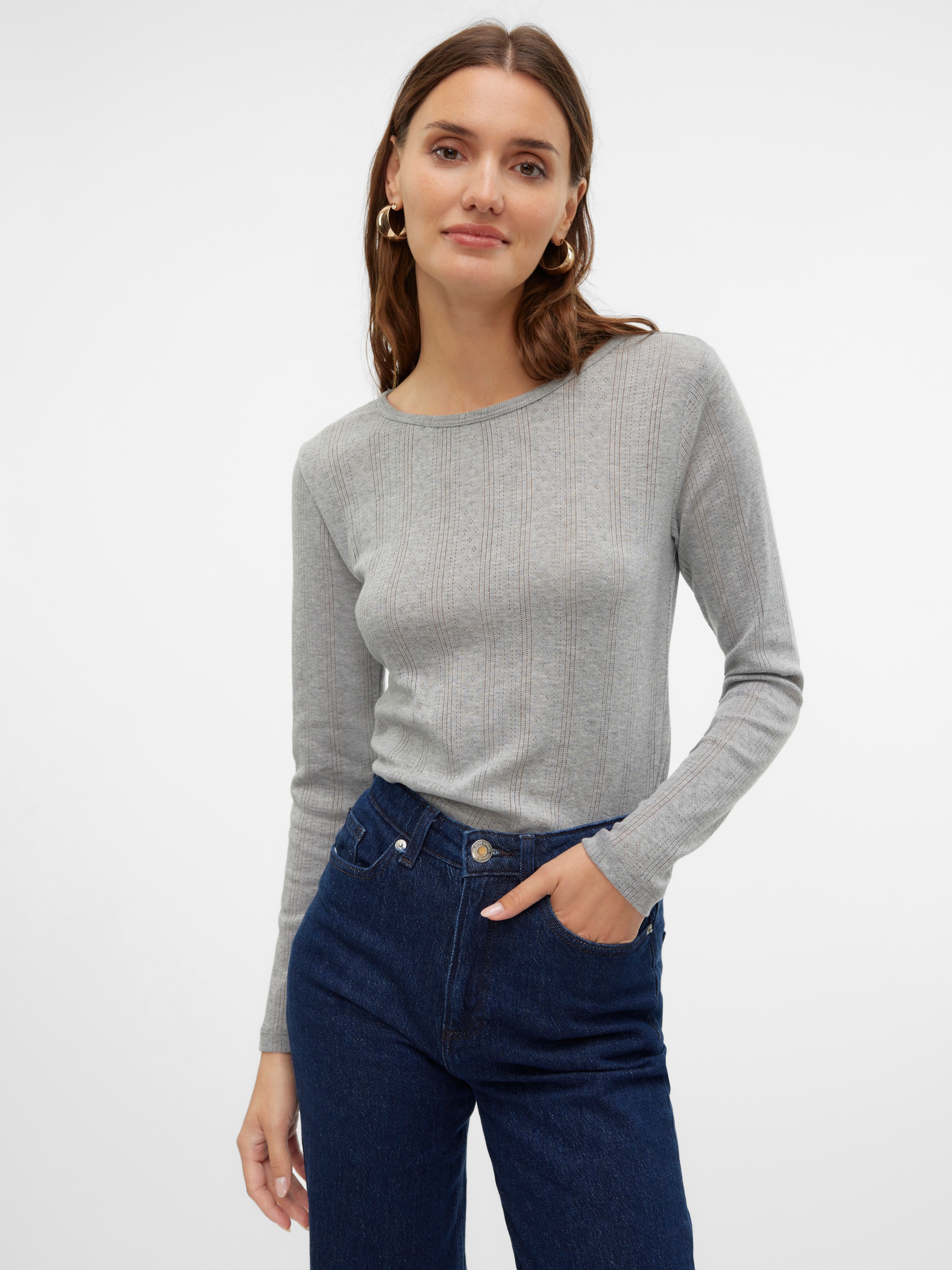 Vero Moda Langarmshirt "VMLISA LS TOP JRS NOOS" günstig online kaufen