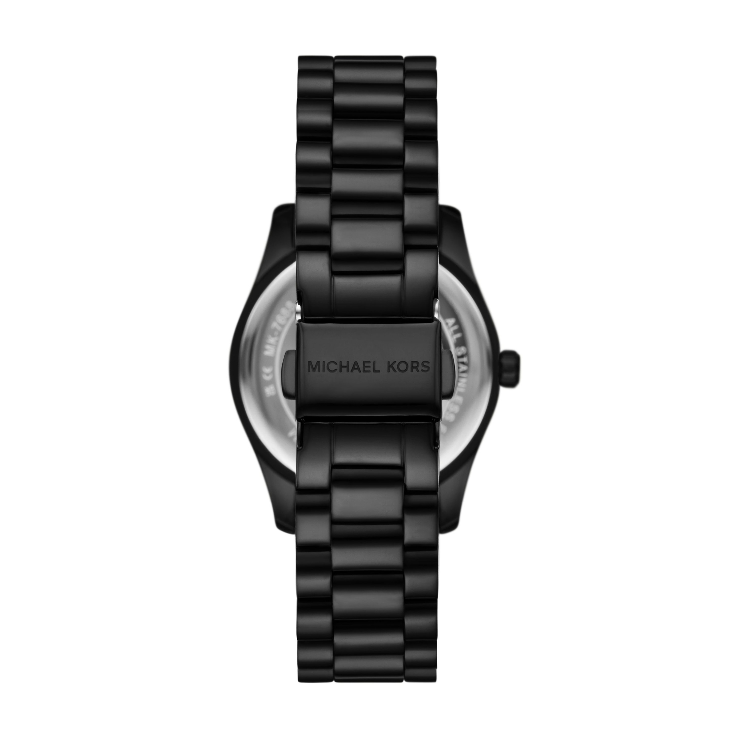 MICHAEL KORS Quarzuhr »Lexington« Armbanduhr, Edelstahlarmband, analog, Glassteine