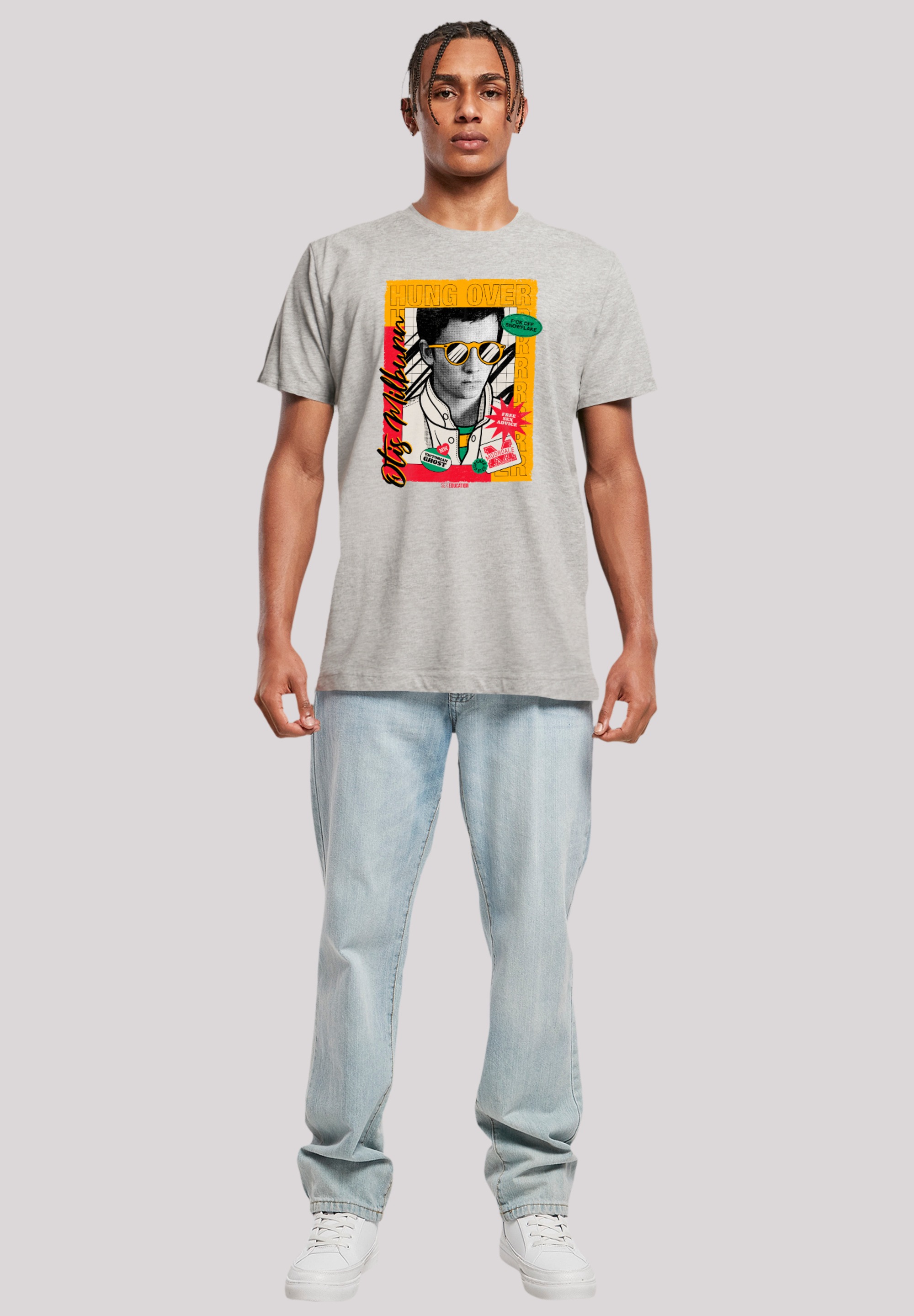 F4NT4STIC T-Shirt »Sex Education Otis Hung Over Netflix TV Series«, Premium Qualität