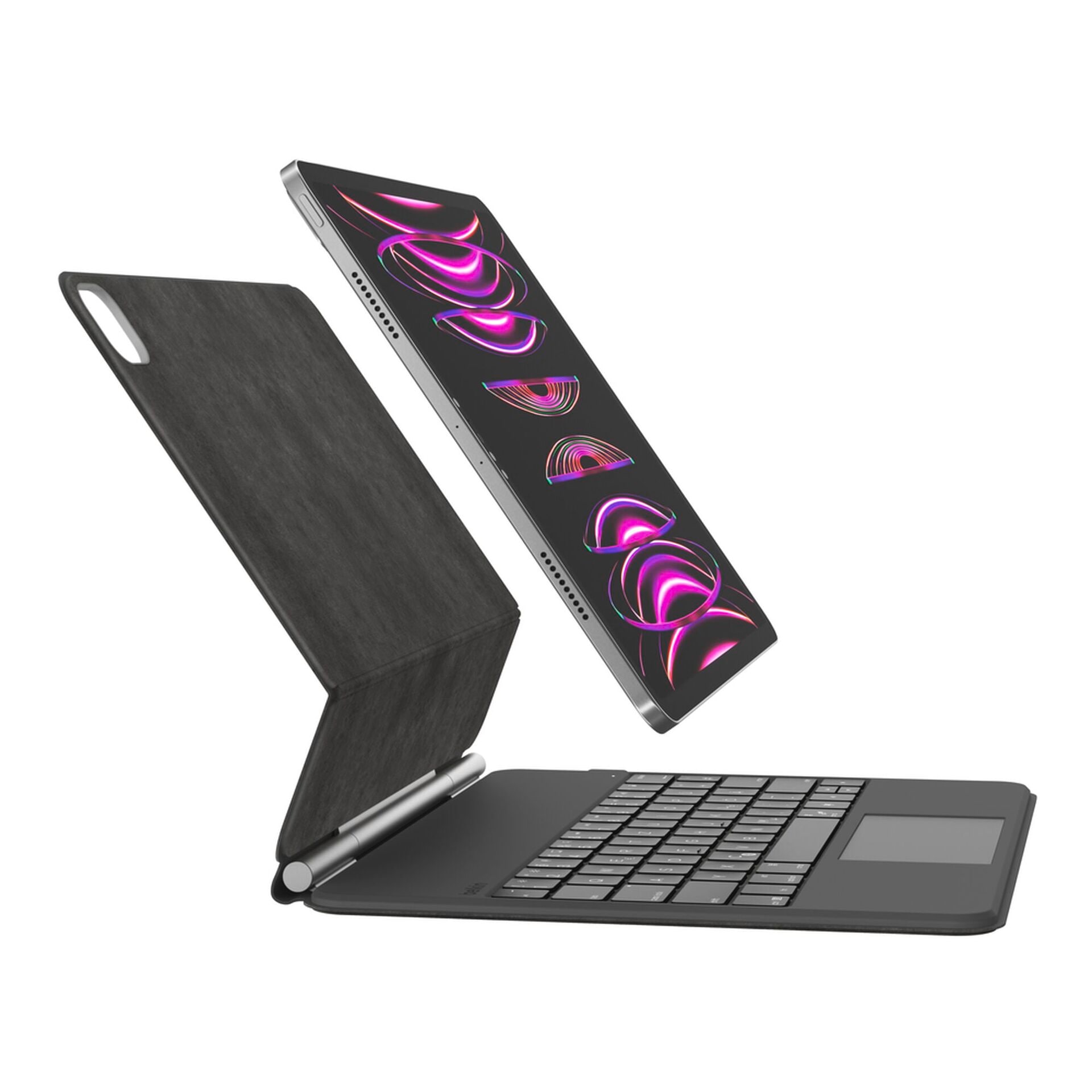 Belkin Tablet-Tastatur »Pro Tastatur iPad Pro 13" (M4)«, (Touchpad), QWERTZ - deutsches Tastaturlayout