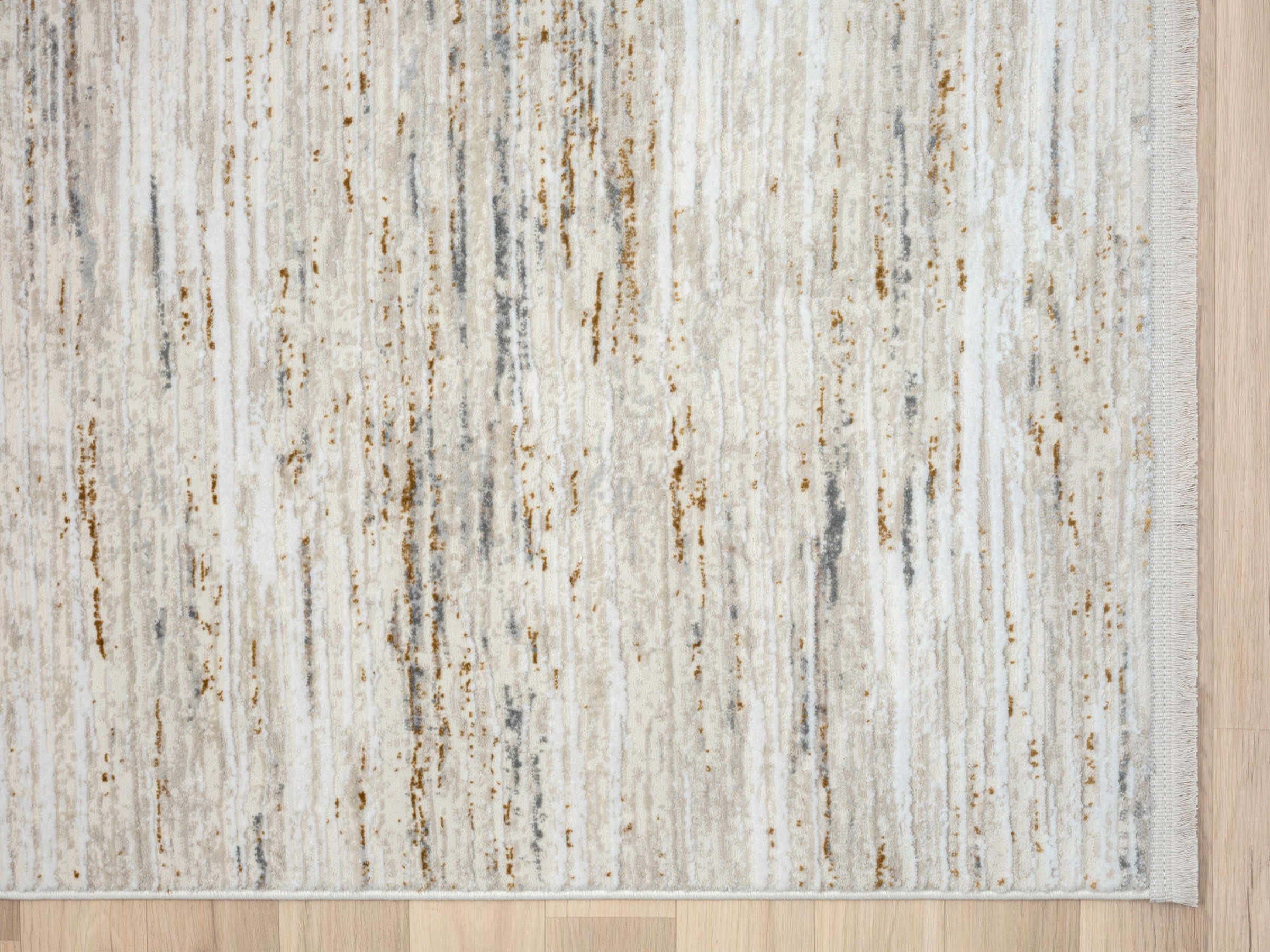 Myflair Möbel & Accessoires Teppich »My Passion« rechteckig 10 mm Höhe Kurzflor, Retro-Style, besonders weich durch Microfaser, mit Fransen