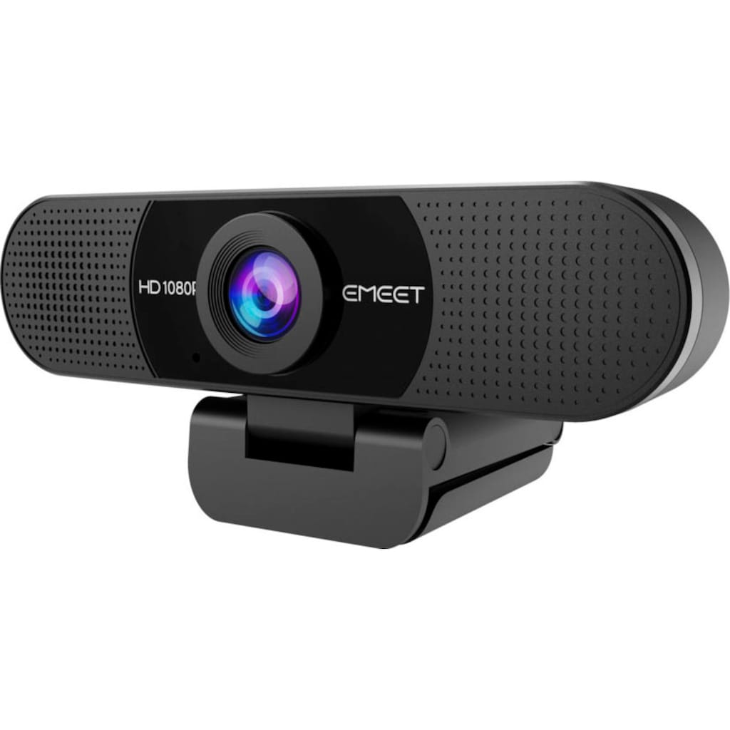 eMeet Camcorder »C960 HD Webcam mit 2 KI Array Mikrofonen«, Full HD