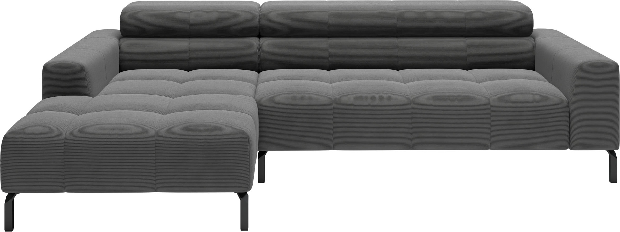 Home affaire Ecksofa "Ecksofa Claya, L-Form, Kopfteilverstellung, Breite 25 günstig online kaufen
