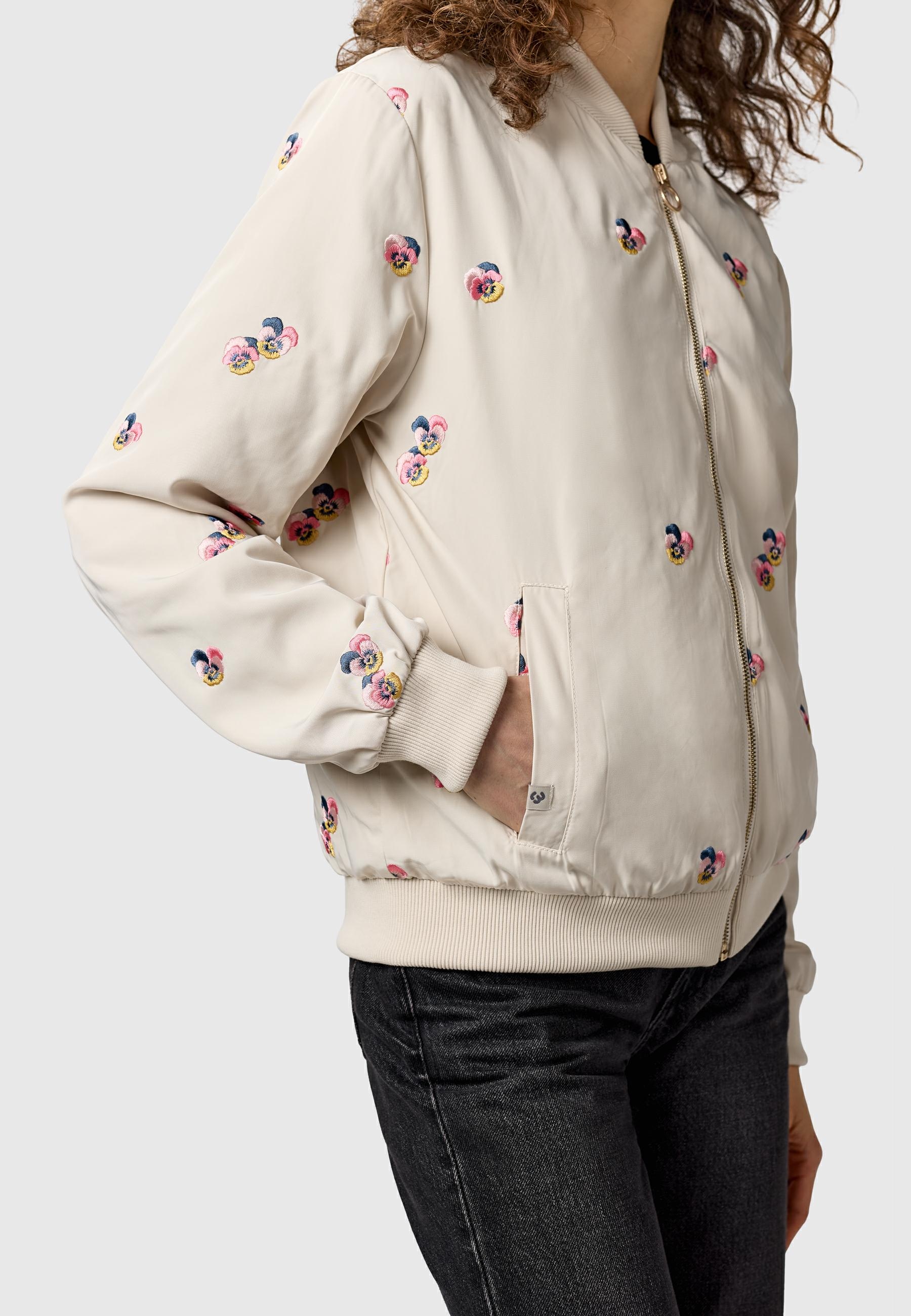 Ragwear Outdoorjacke »Lunara YOUMODO« ohne Kapuze Leichte Übergangsjacke mit Bomberkragen