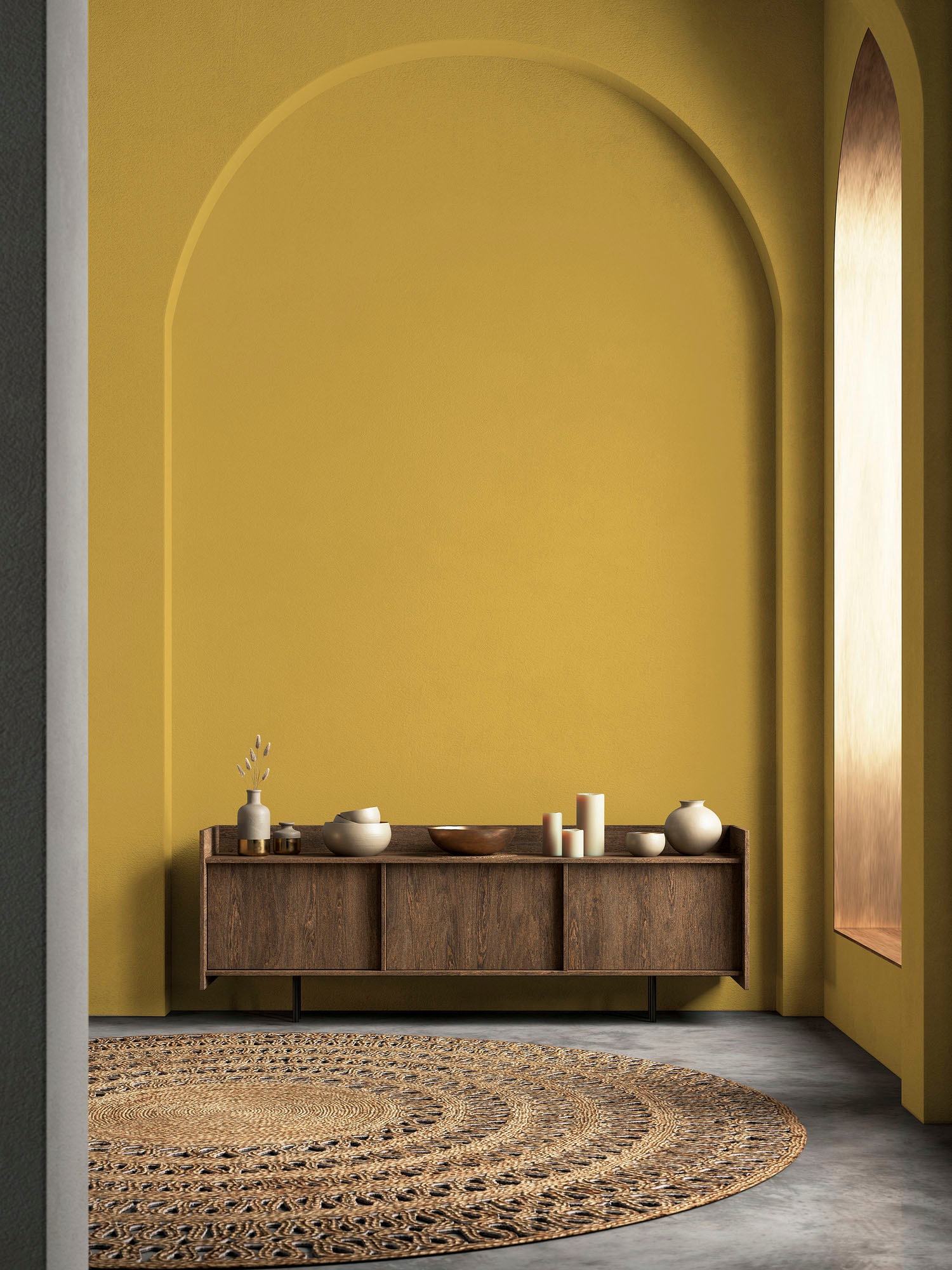 A.S. Création Wandfarbe | Gelb ideal Raten Farbwelt PURO Tuchmatt sunny Küche, Flur und auf Wohnzimmer, Schlafzimmer, »Premium BAUR yellow«, Innenwandfarbe für
