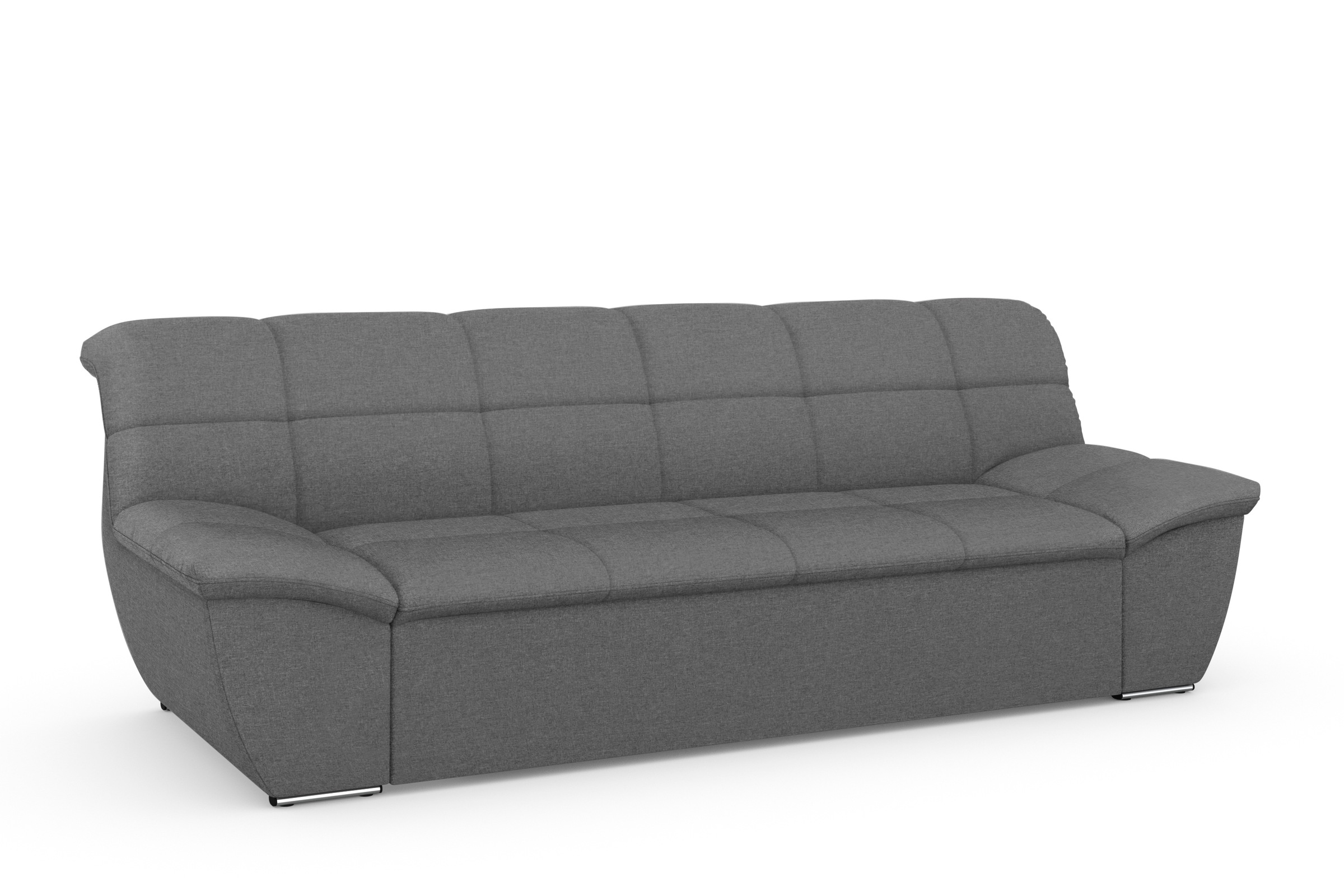 DOMO collection 3-Sitzer »Splash, moderne Steppung im Sitz und Rücken, komfortabel,«, flache Armlehnen zum Entspannen