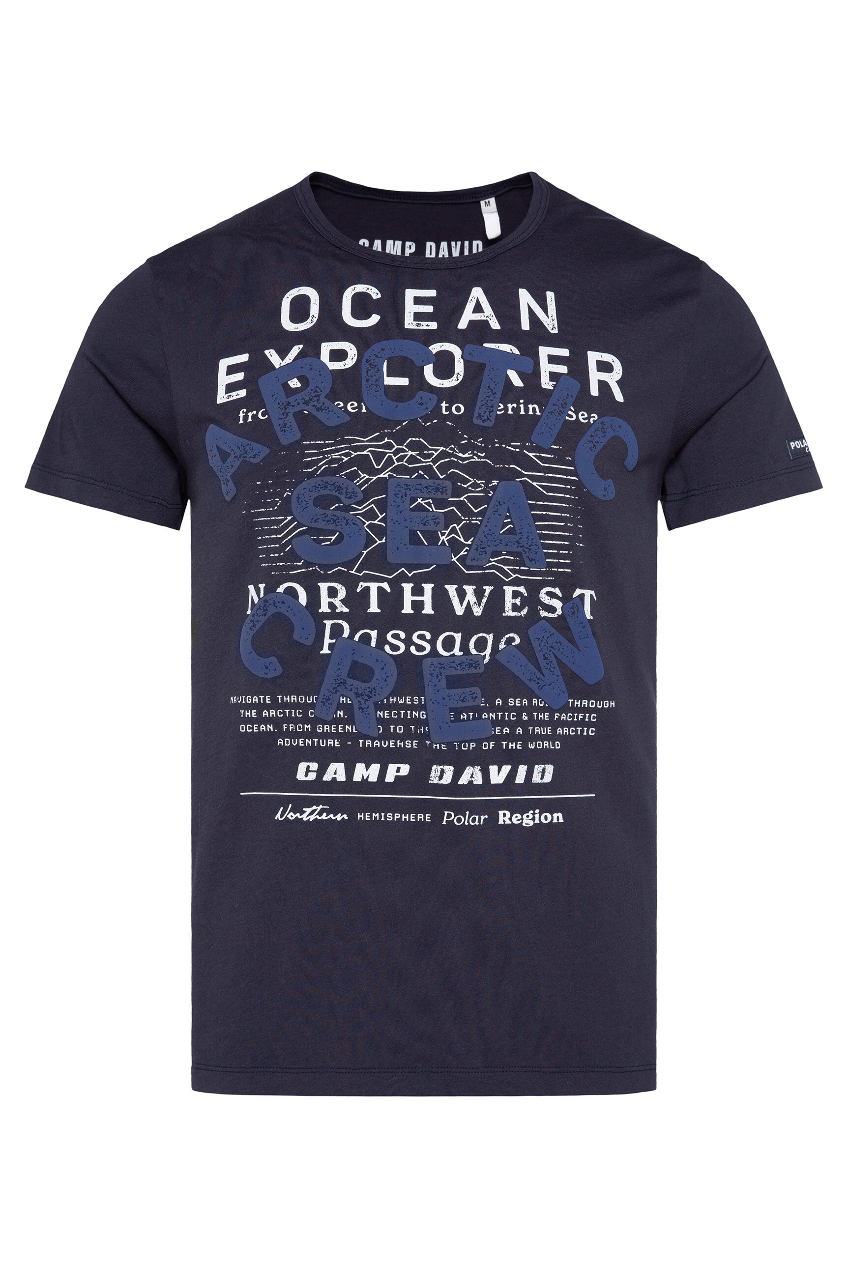 CAMP DAVID Rundhalsshirt, aus Baumwolle günstig online kaufen
