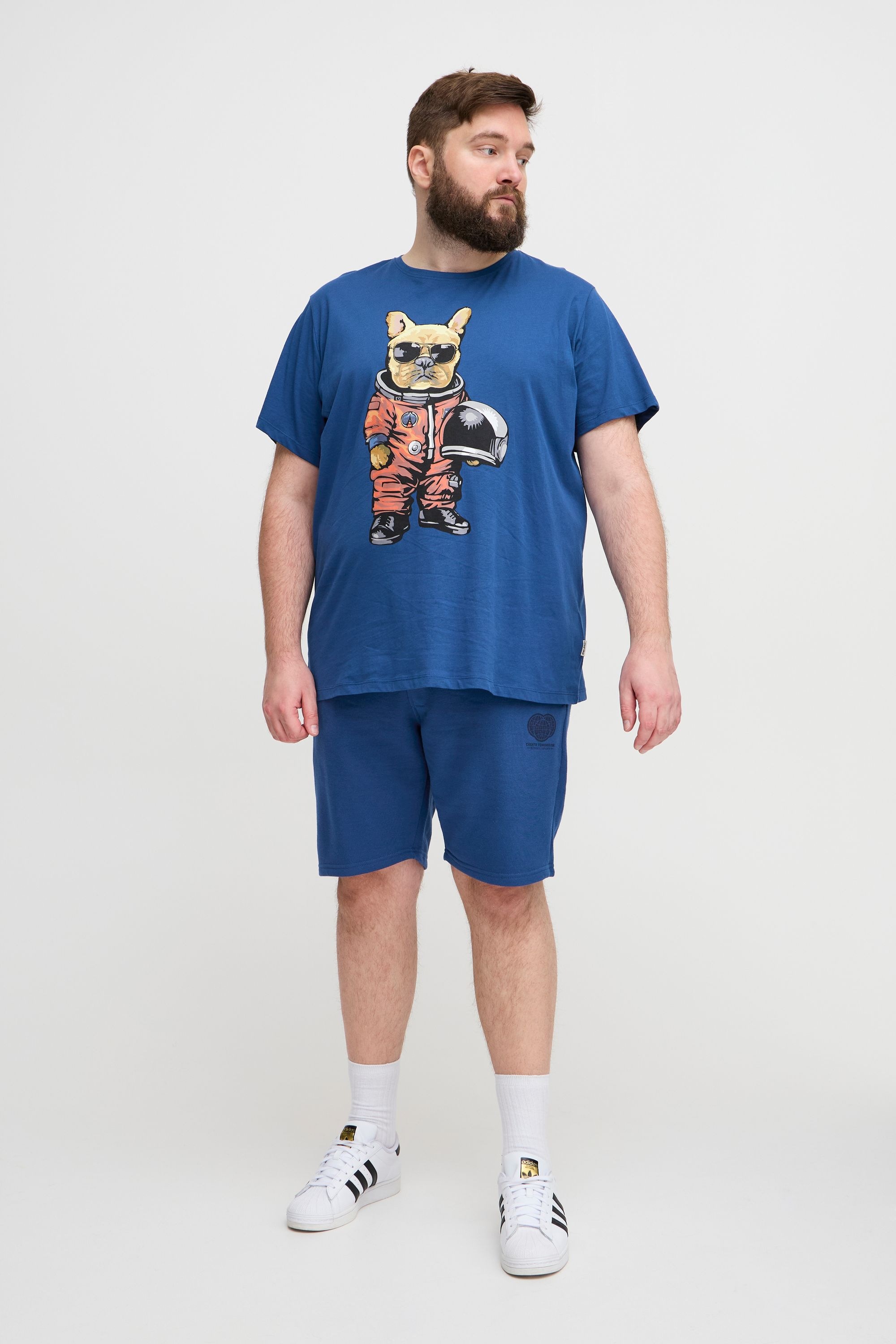 Blend Sweatshorts »BHShorts«  Gemütliche Sweatshorts mit Print und Taschen