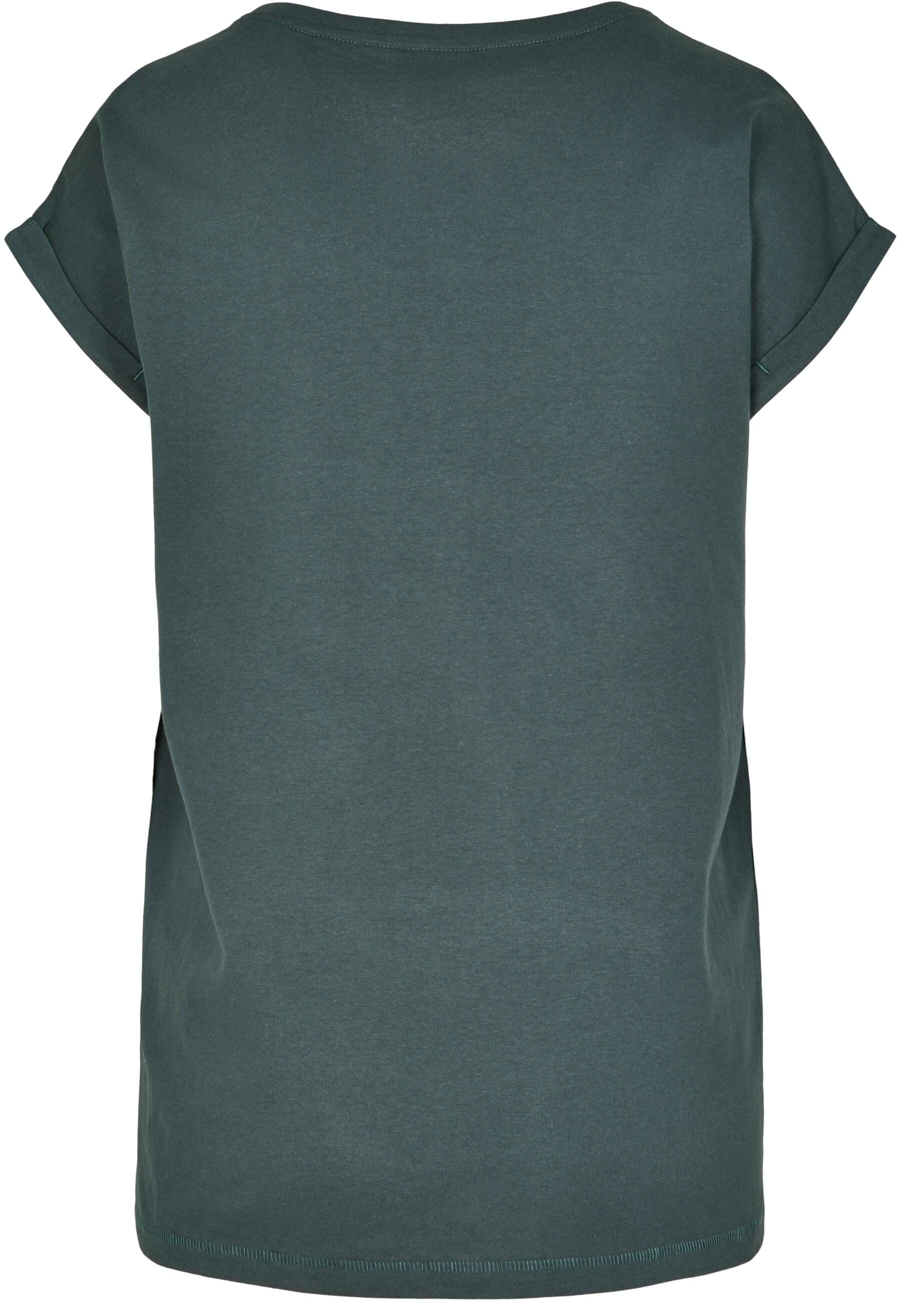 URBAN CLASSICS Kurzarmshirt »Urban Classics Damen Ladies Extended Shoulder Tee«, (1 tlg.)