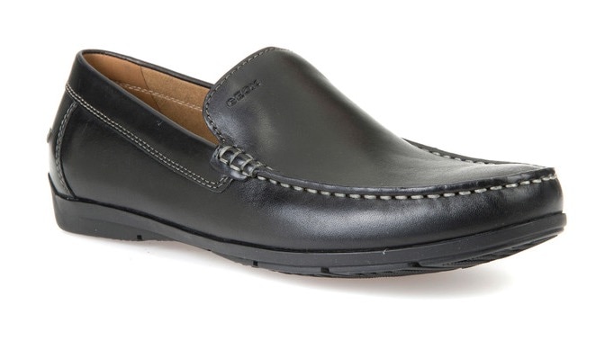 Geox "U SIRON A" Loafer, Business Schuh, Autofahrer Schuhe mit Ziernaht günstig online kaufen