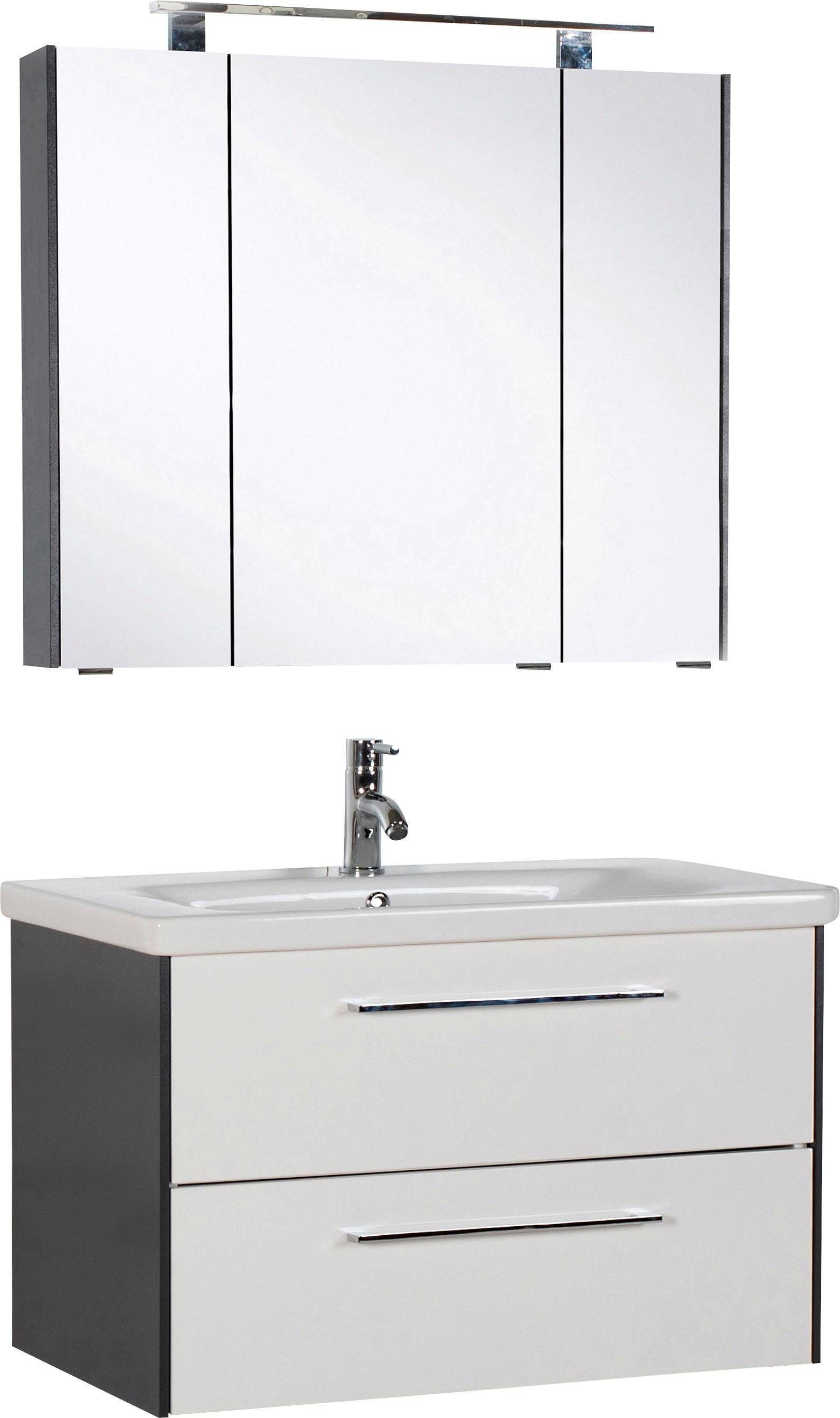 Saphir Badmöbel-Set "3400", (Set, 2 St.), Breite 80 cm günstig online kaufen