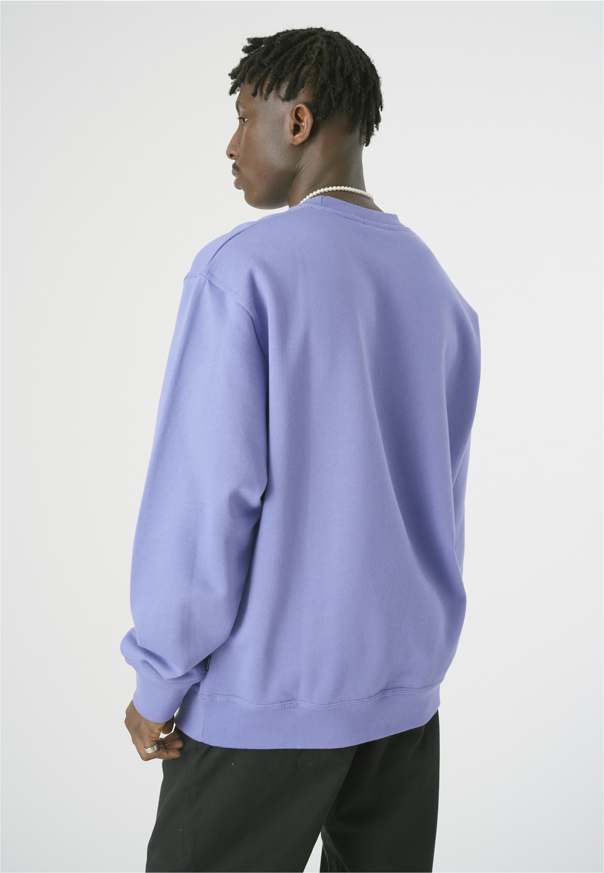 Thumbnail - Cleptomanicx Sweatshirt "Ligull Boxy", mit kleiner Möwenstickerei