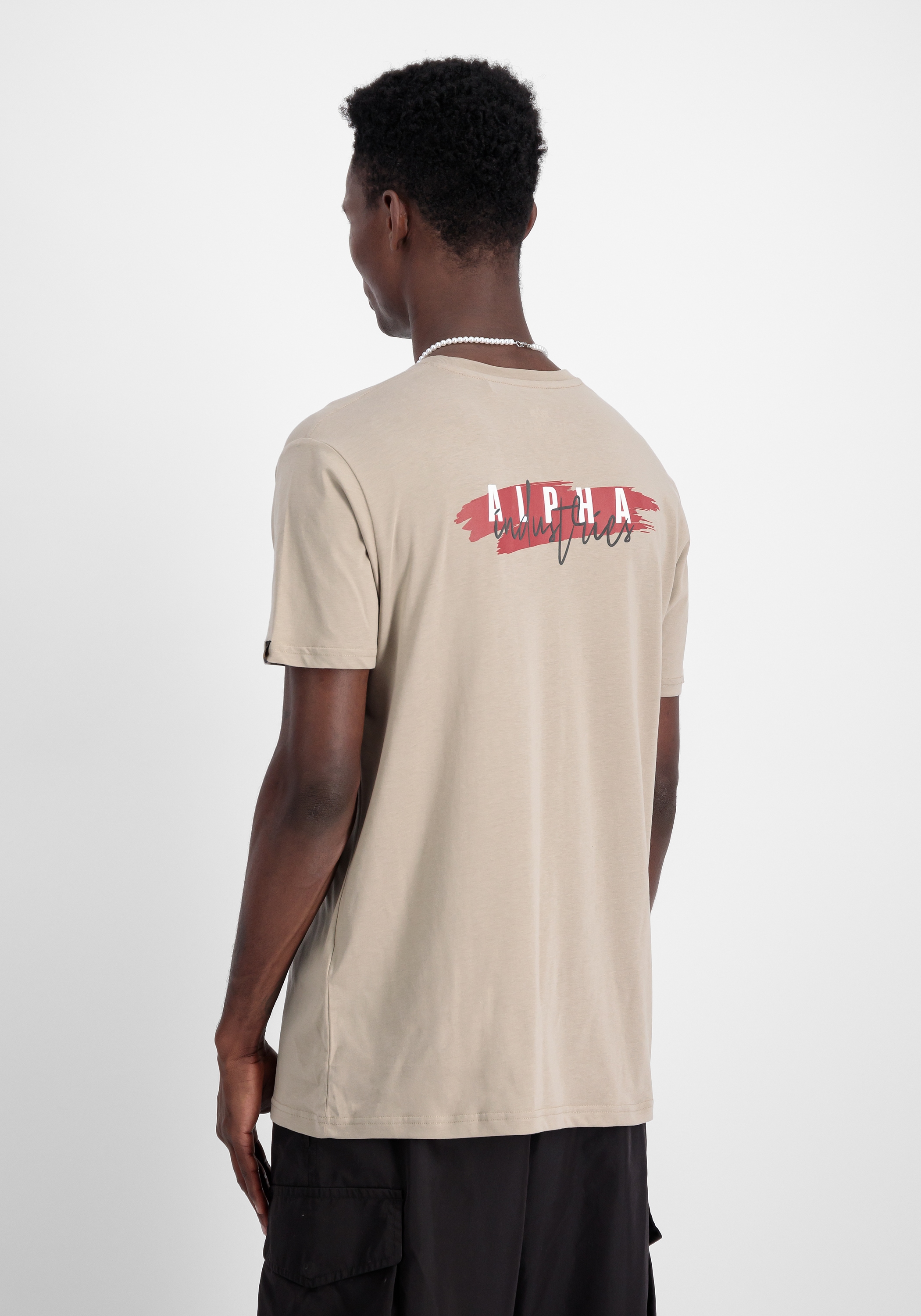 Alpha Industries T-Shirt »Alpha Industries Men - T-Shirts Signature Puff Print BP T«
