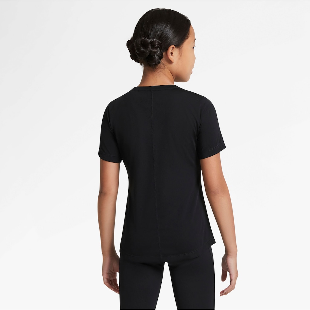 Nike Trainingsshirt »DRI-FIT ONE GIRLS SHORT SLEEVE«