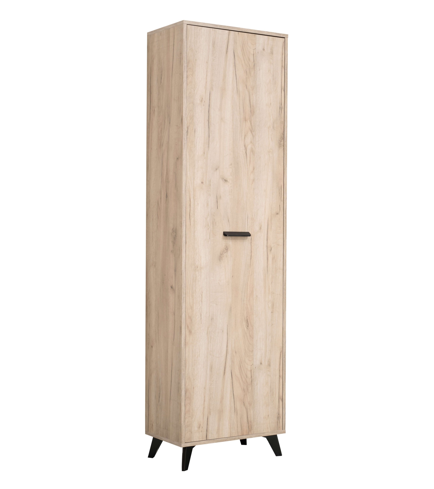 OTTO home Garderobenschrank "Umbria, Kleiderschrank, Stauraumschrank, Flurschrank, Höhe 192 cm" mit einer Kleiderstange, mit schwarzen Beinen