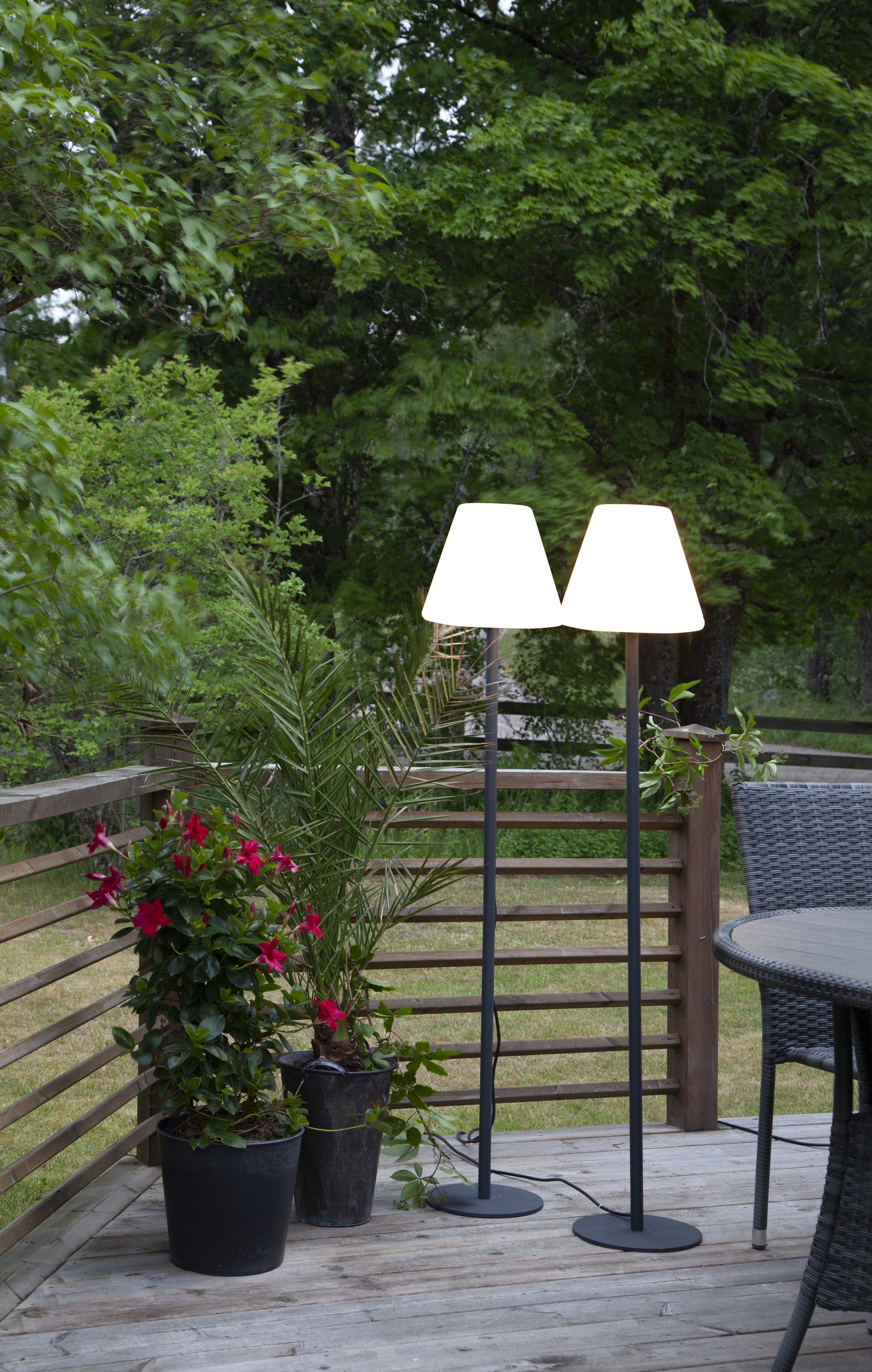 Parforce Traditional Hunting LED Außen-Stehlampe »Stehleuchte Kreta« E27 1 Stk. 150cm Höhe, E27-Fassung, max 25 W, 3 m H05RN-F-Kabel, IP65