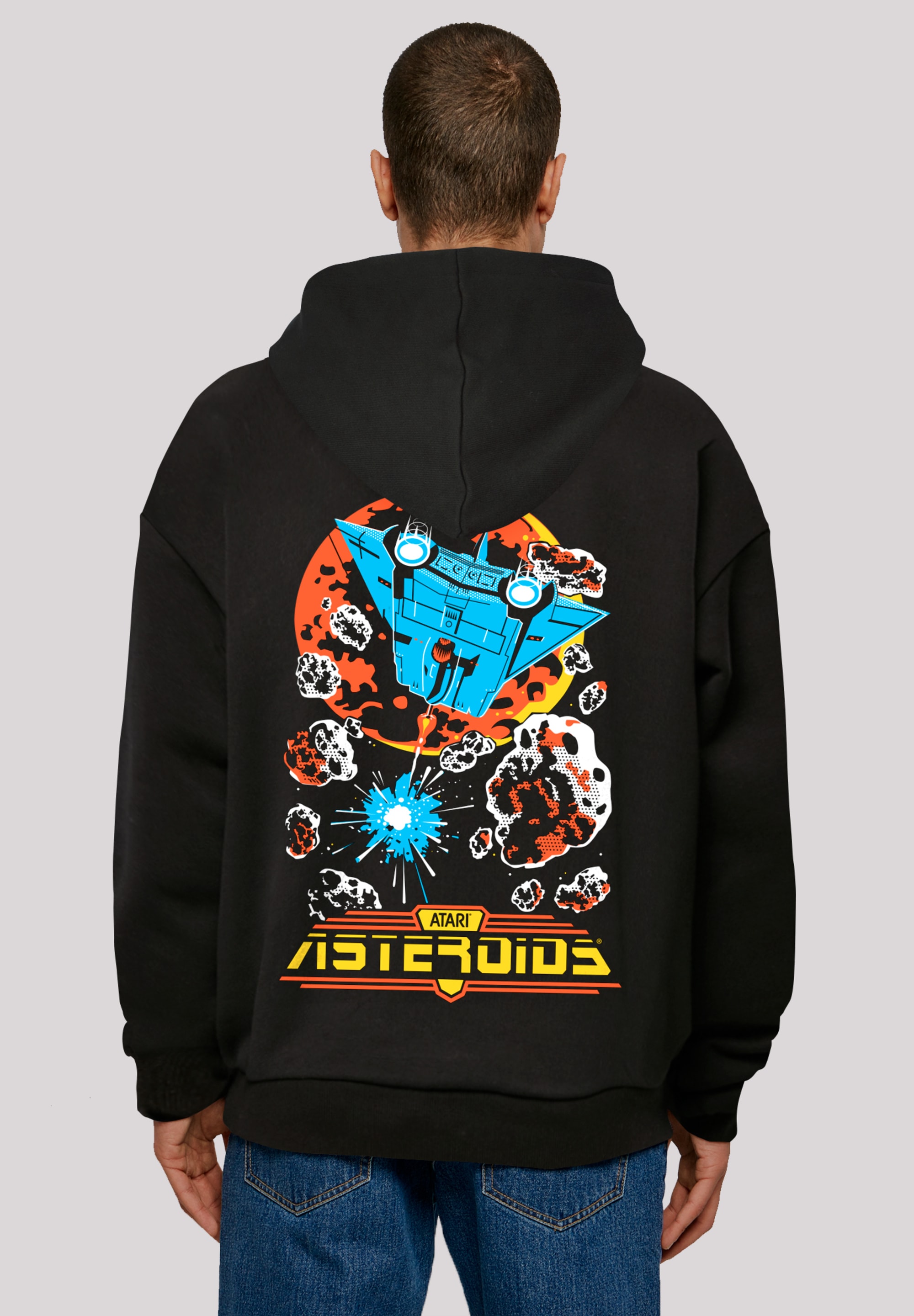 F4NT4STIC Kapuzenpullover »Atari Fuji Logo Retro Gaming«, Premium Qualität