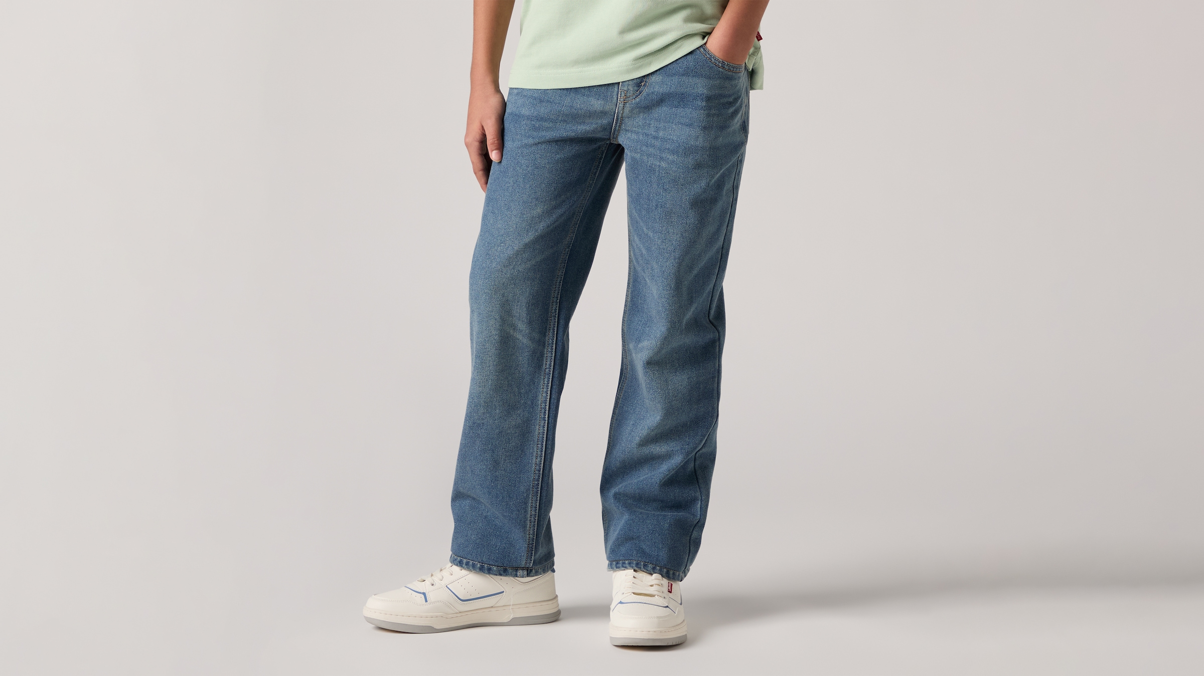 Levi's® Kids Regular-fit-Jeans »LVB 505 REGULAR FIT JEAN« im Five-Pocket Style