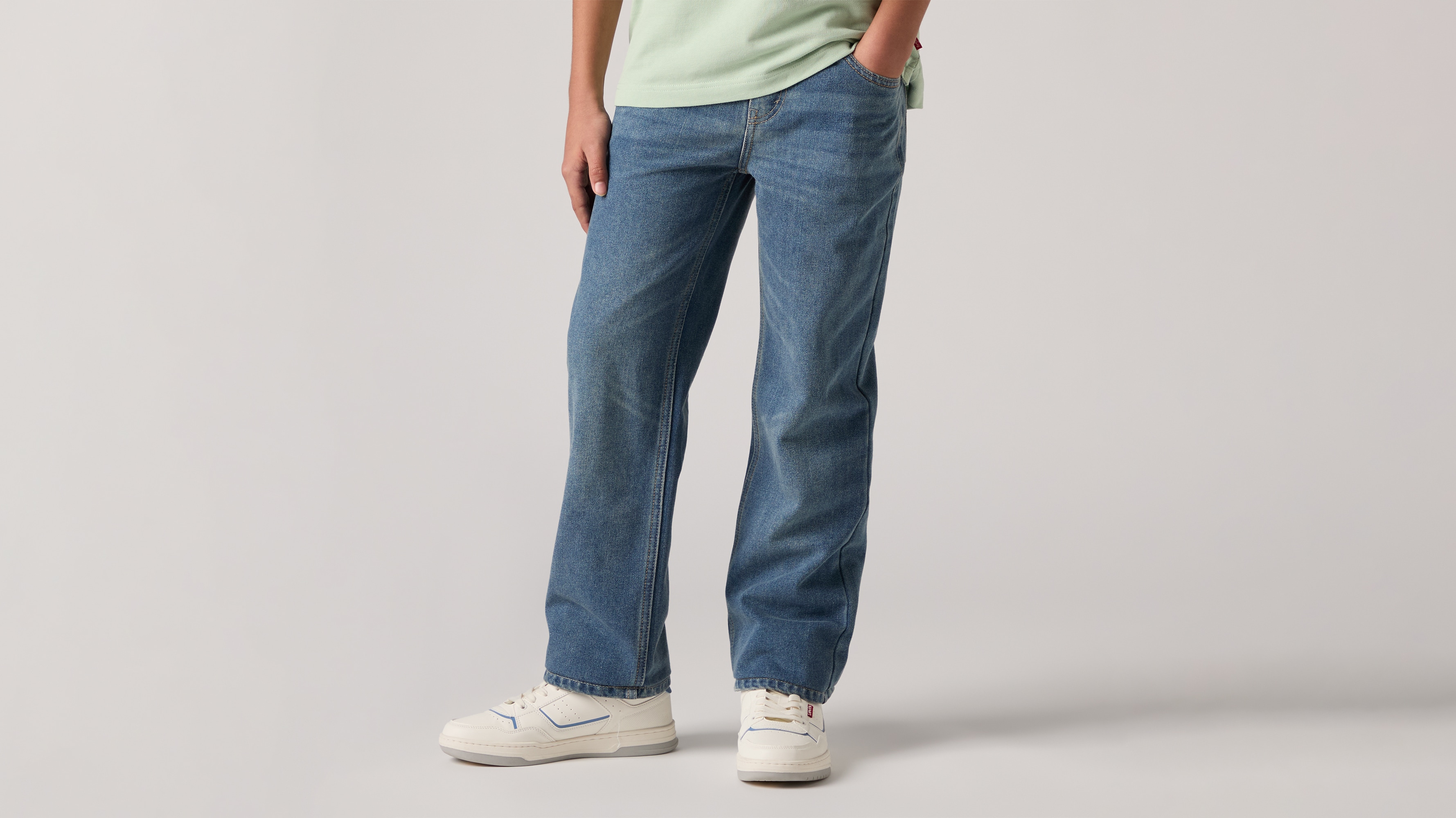 Levis Kids Regular-fit-Jeans "LVB 505 REGULAR FIT JEAN" im Five-Pocket Style