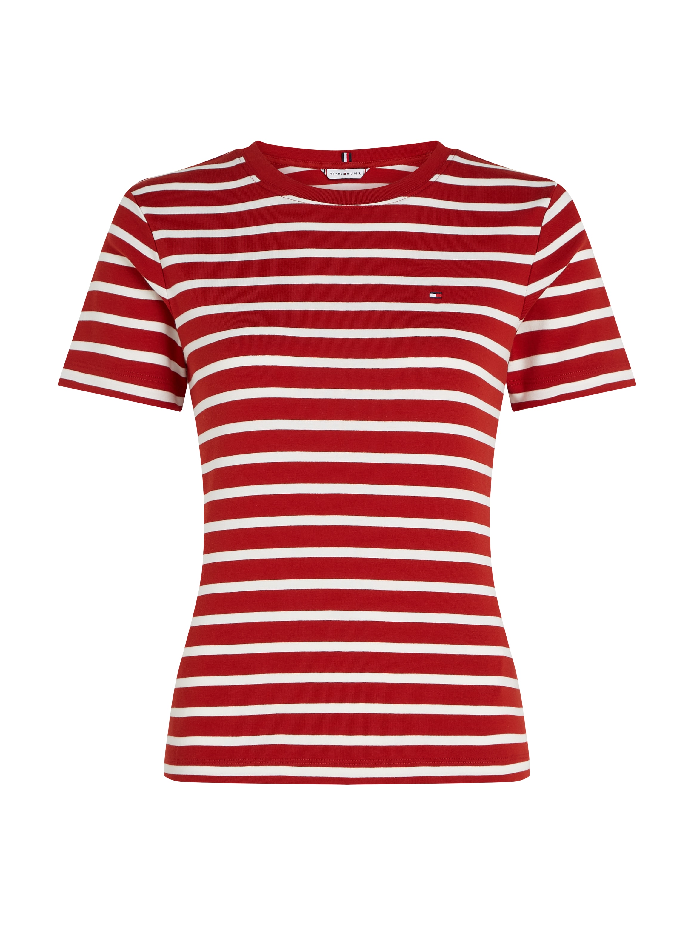 Tommy Hilfiger T-Shirt »NEW SLIM CODY C-NK SS«, mit Logostickerei