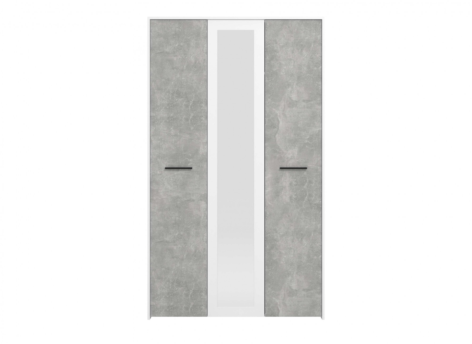 Home affaire Kleiderschrank "Varadero, 2 moderne Farbkombinationen mit schwarzen Griffen" mit 1 Spiegeltür, in den Breiten 119 und 157cm, FSC-zertifiziert