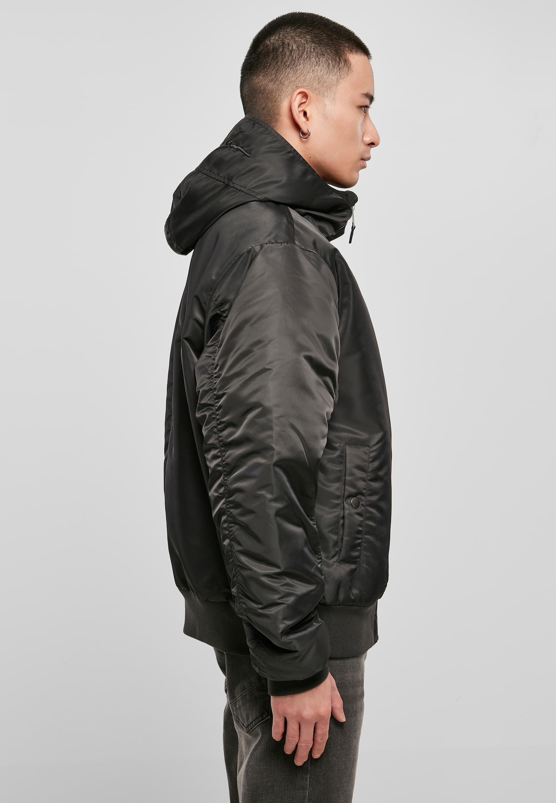 Sean John Allwetterjacke »Sean John Herren JM224-021-01 Script Logo Hooded Bomberjacket«, (1 St.), mit Kapuze