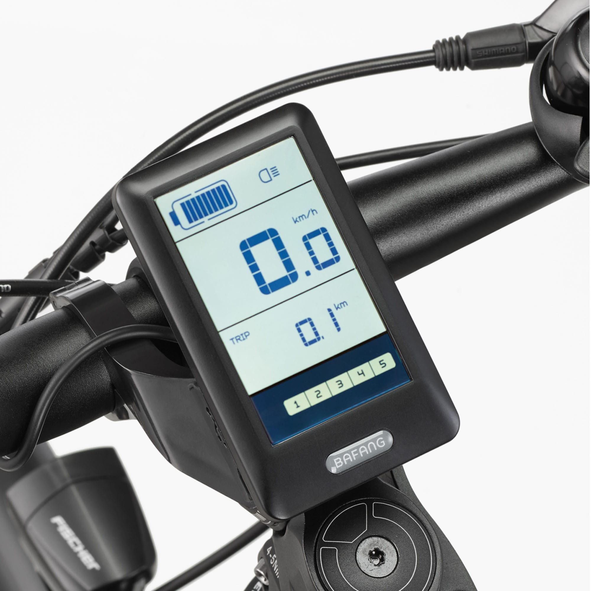 FISCHER Fahrrad E-Bike »VIATOR 1861.1 557«, 9 Gang, Shimano, XT, Mittelmotor 557 W, (mit Akku-Ladegerät-mit Werkzeug)