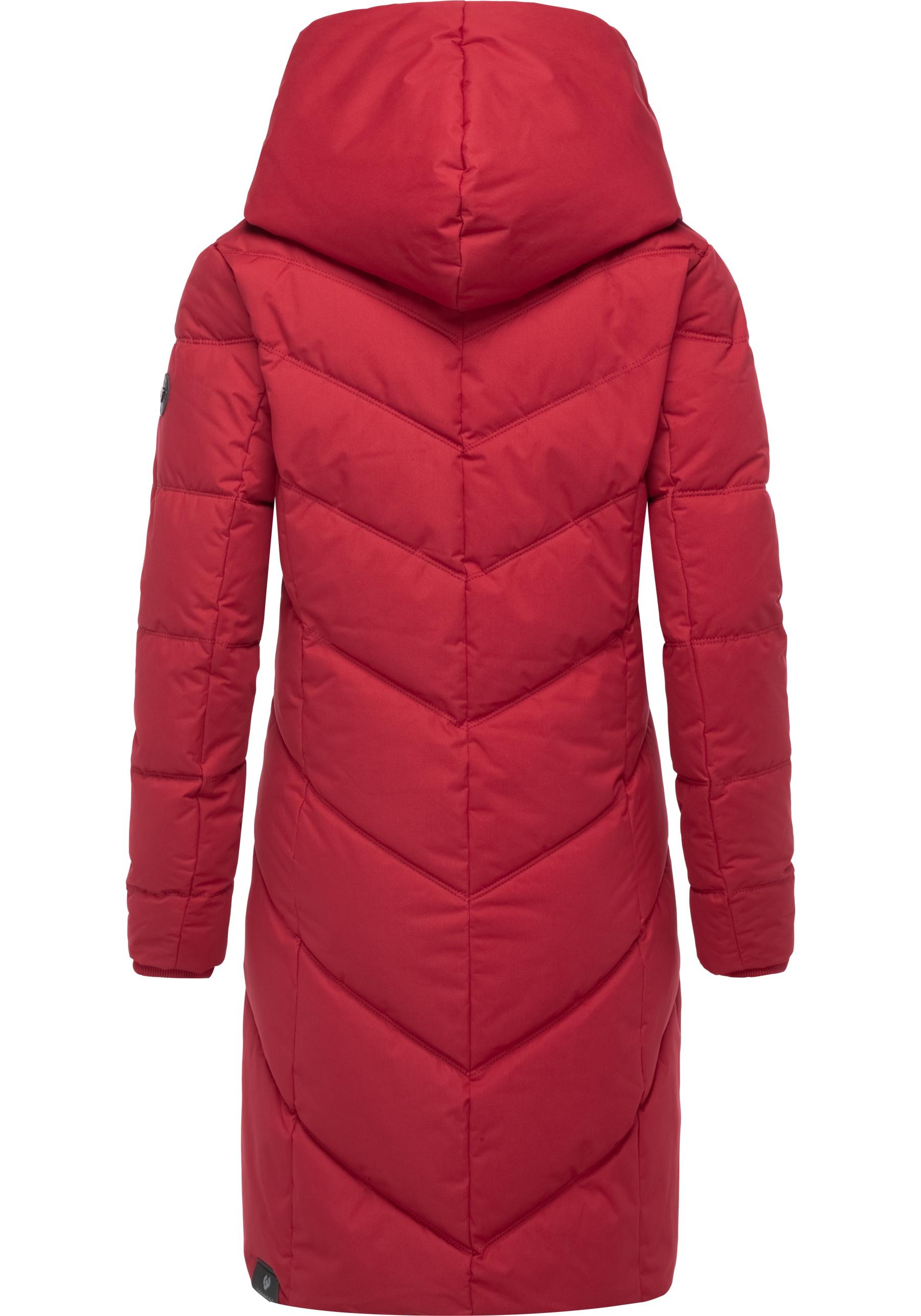 Ragwear Natalka Quilted Coat Bordeaux XXL 2