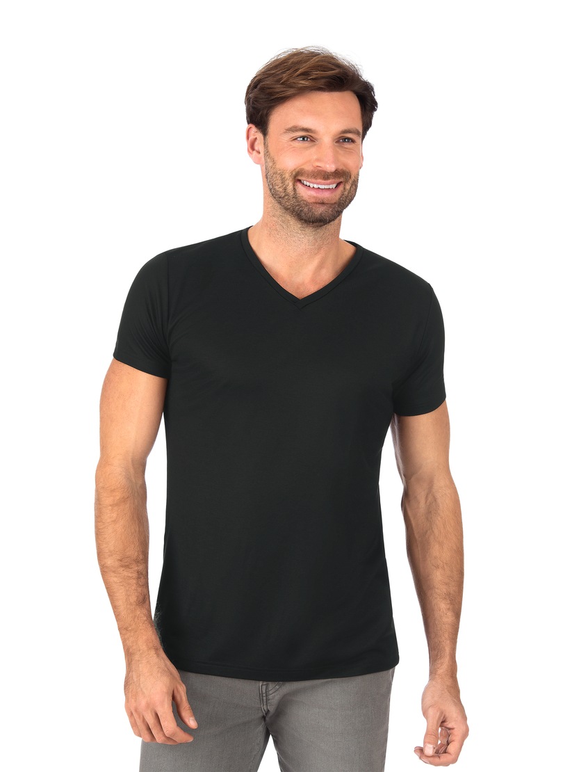 Trigema T-Shirt »TRIGEMA V-Shirt aus 100% Lyocell«