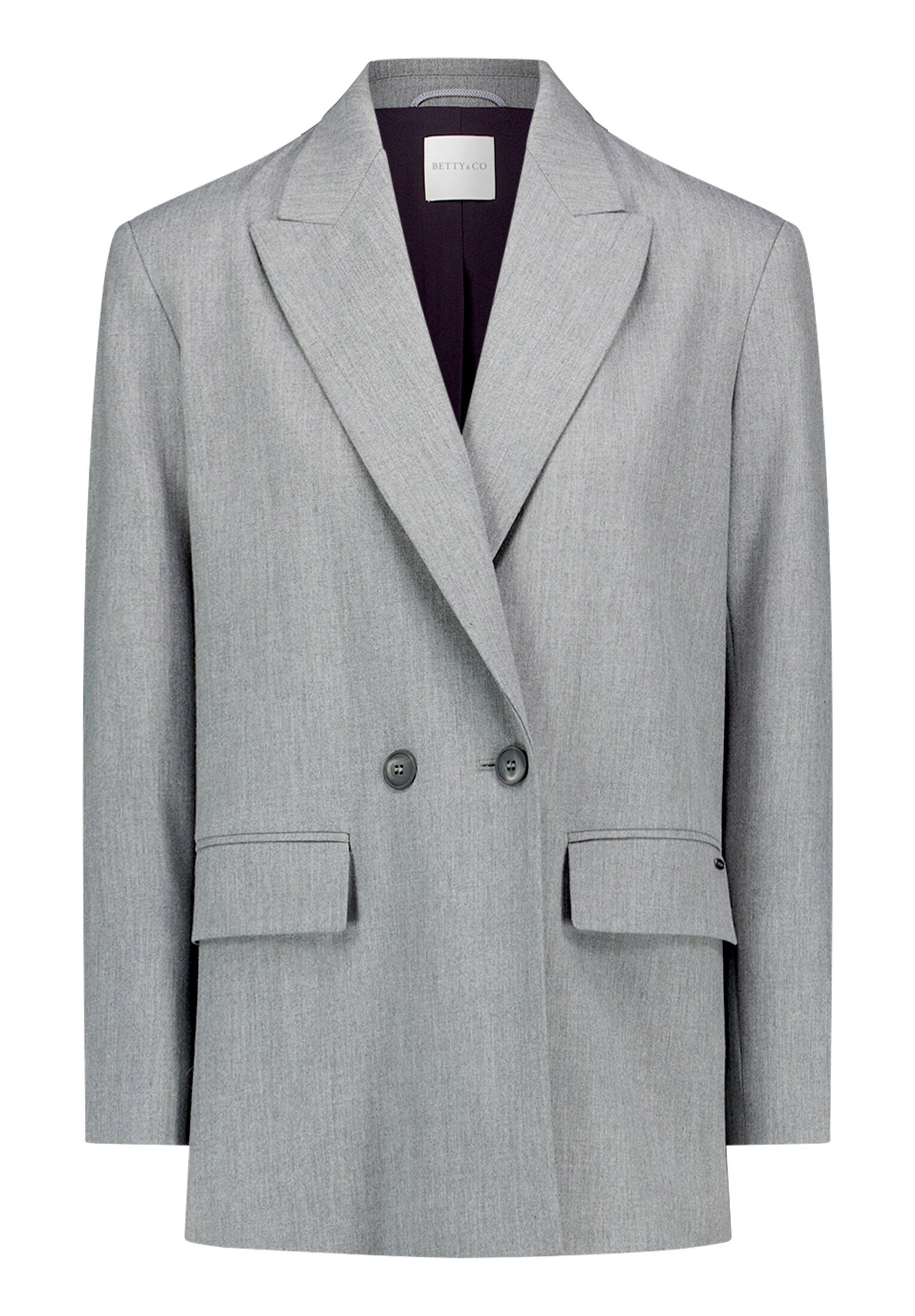 Betty&Co Longblazer »Damen mit Taschen«