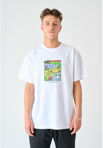 Cleptomanicx T-Shirt »Entourage«, mit coolem Print kaufen