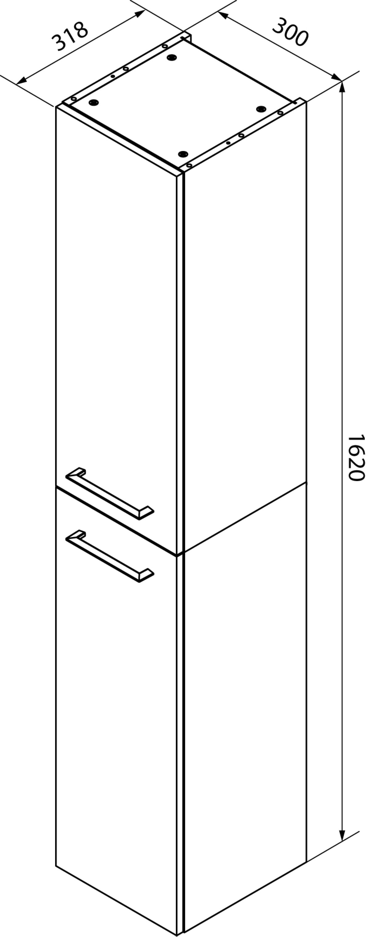 FACKELMANN Hochschrank