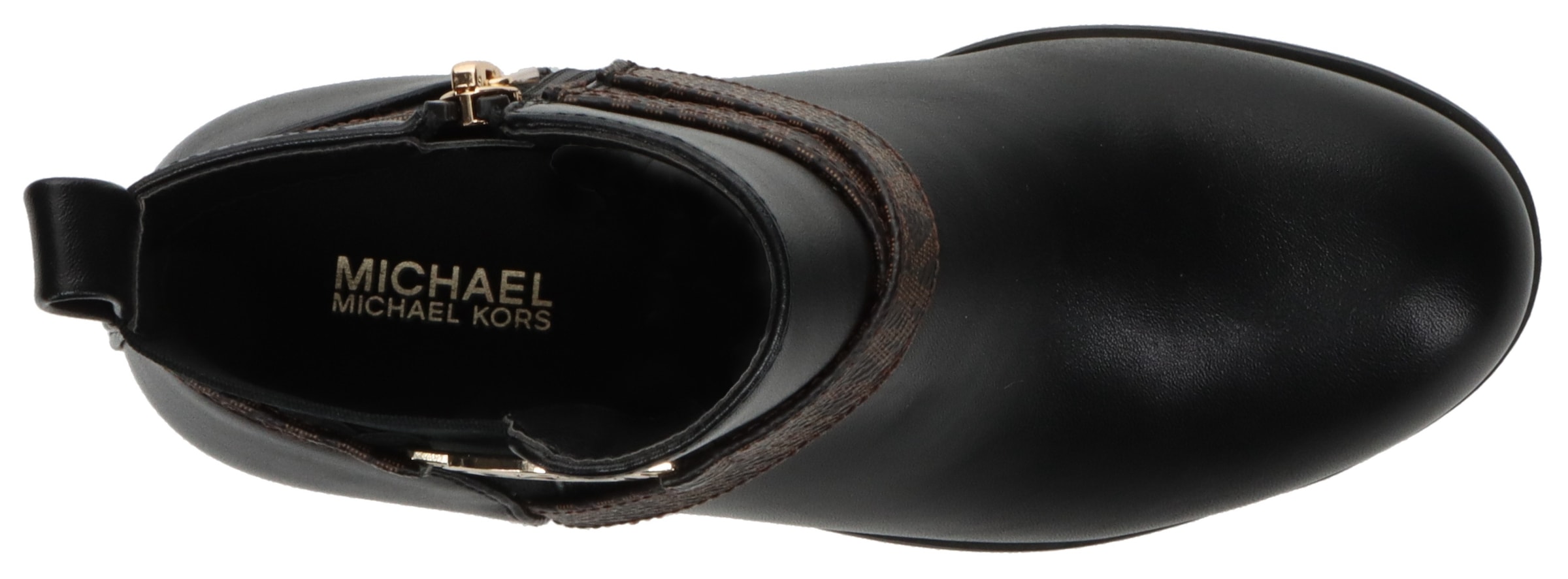 MICHAEL KORS KIDS Stiefelette »FINLEY BELLANY«, Chelseaboots, Boot, Festtagsschuh mit feinem Blockabsatz