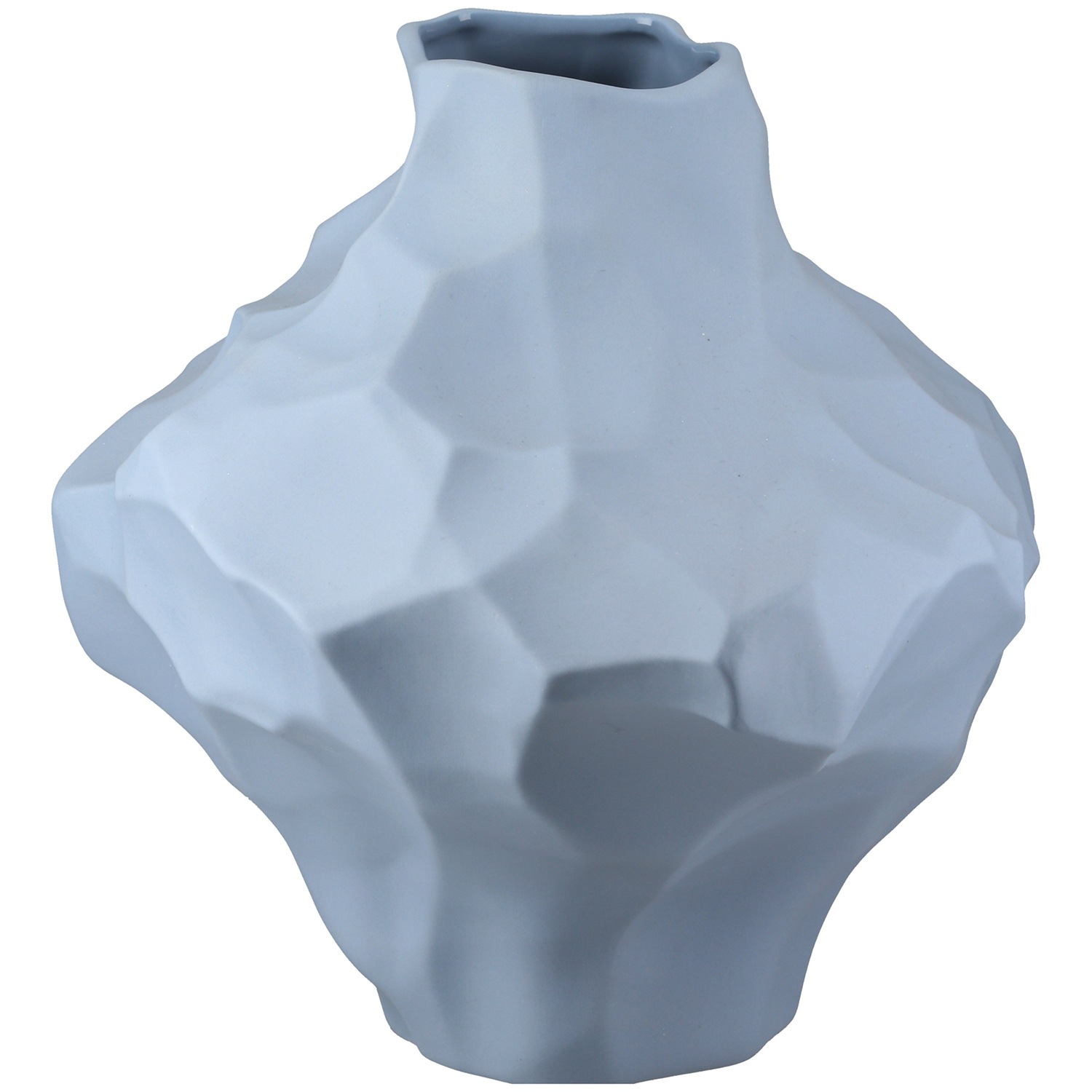 GILDE Tischvase »Vase bauchig Olbia blau H. 20 cm«